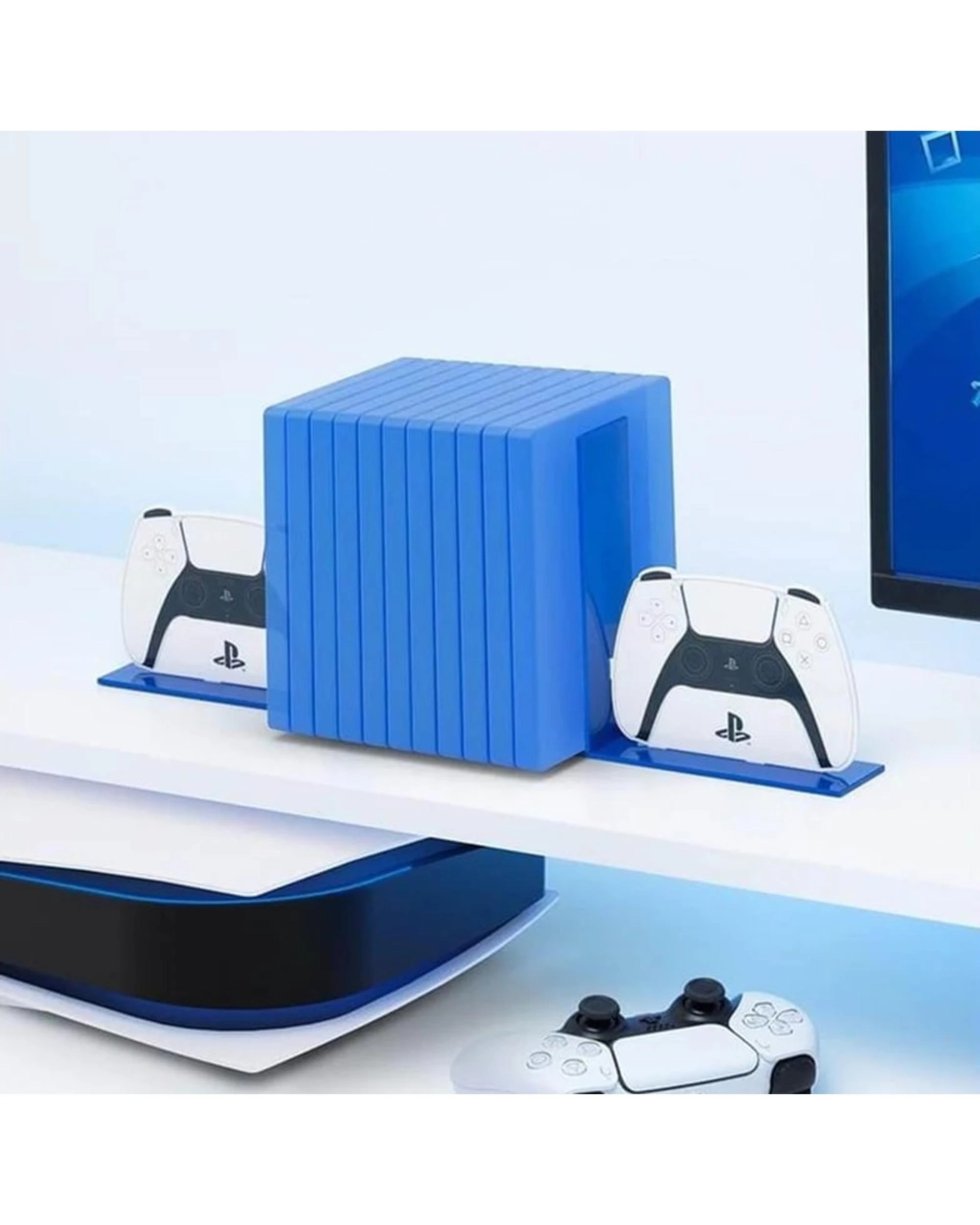 2 PlayStation PS5 Controller Bookends, 2 of 3