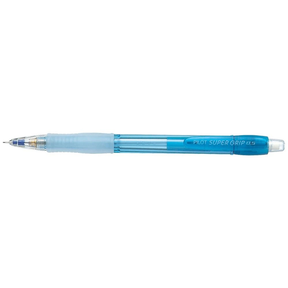 1 PILOT Supergrip Mechanical Pencil 0.5mm Neon Blue, 1 of 1