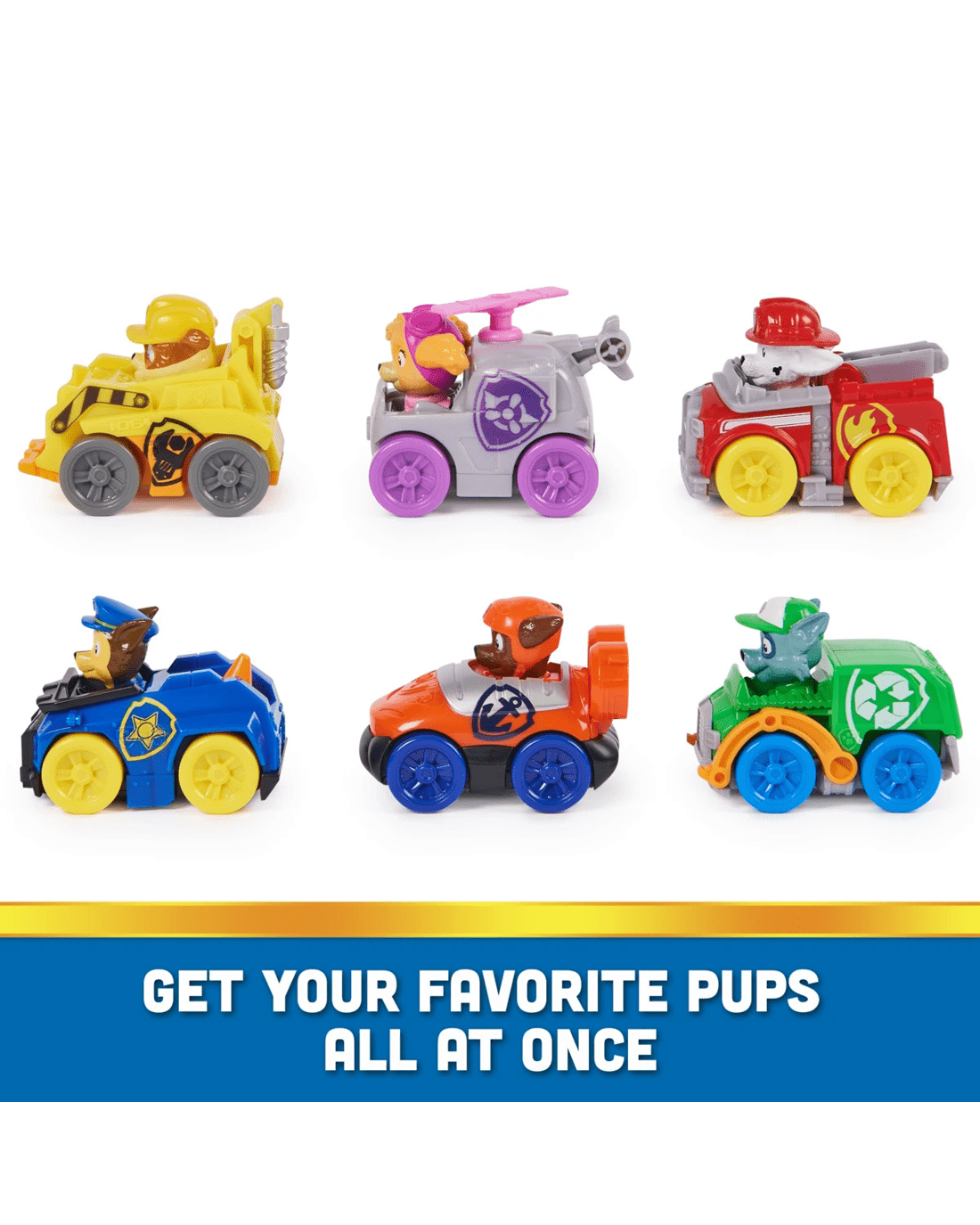 4 PAW Patrol: Pup Squad Racers Vehicle Gift Set, 4 of 8