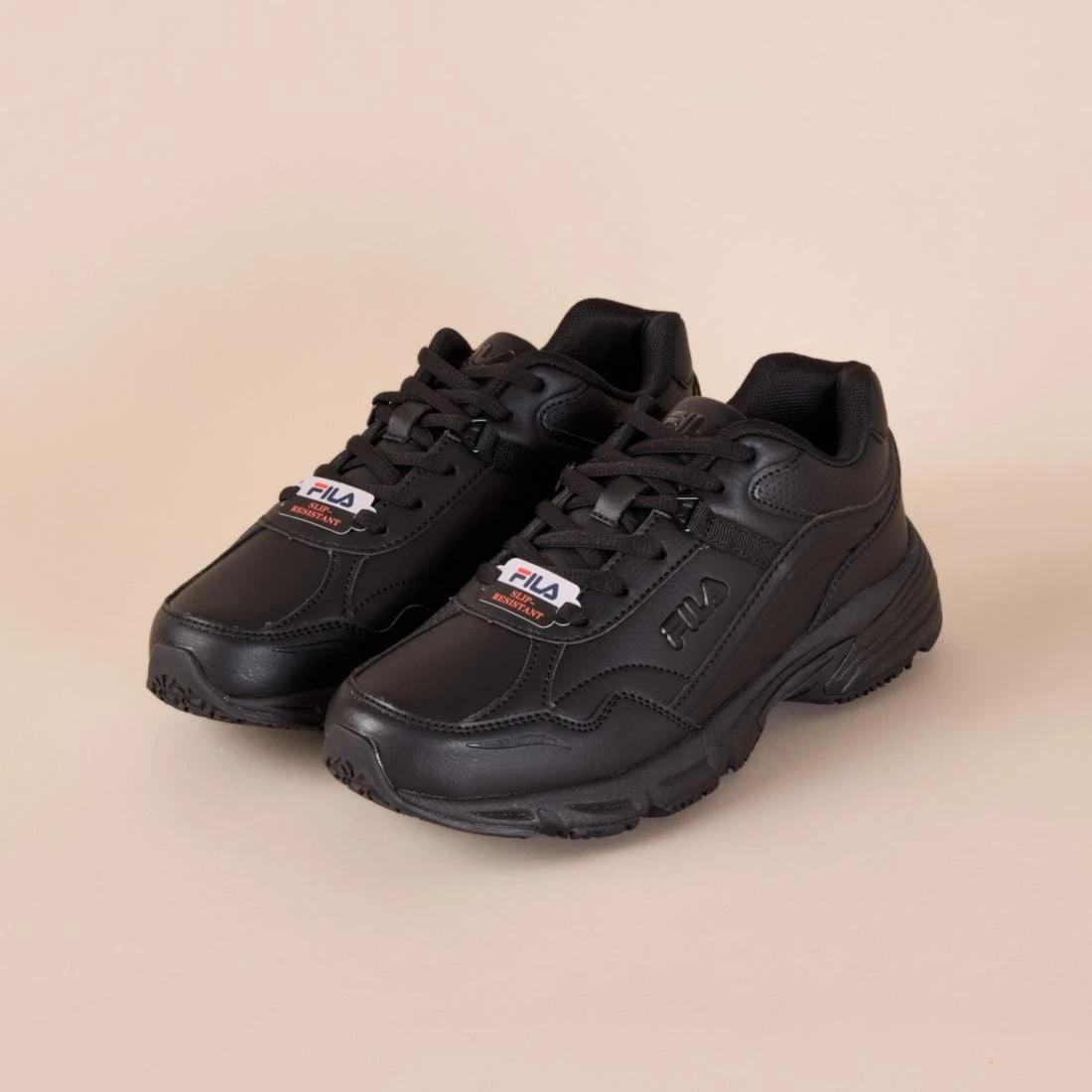 2 Fila Womens Totona Pu Sneakers BLACK, 2 of 6
