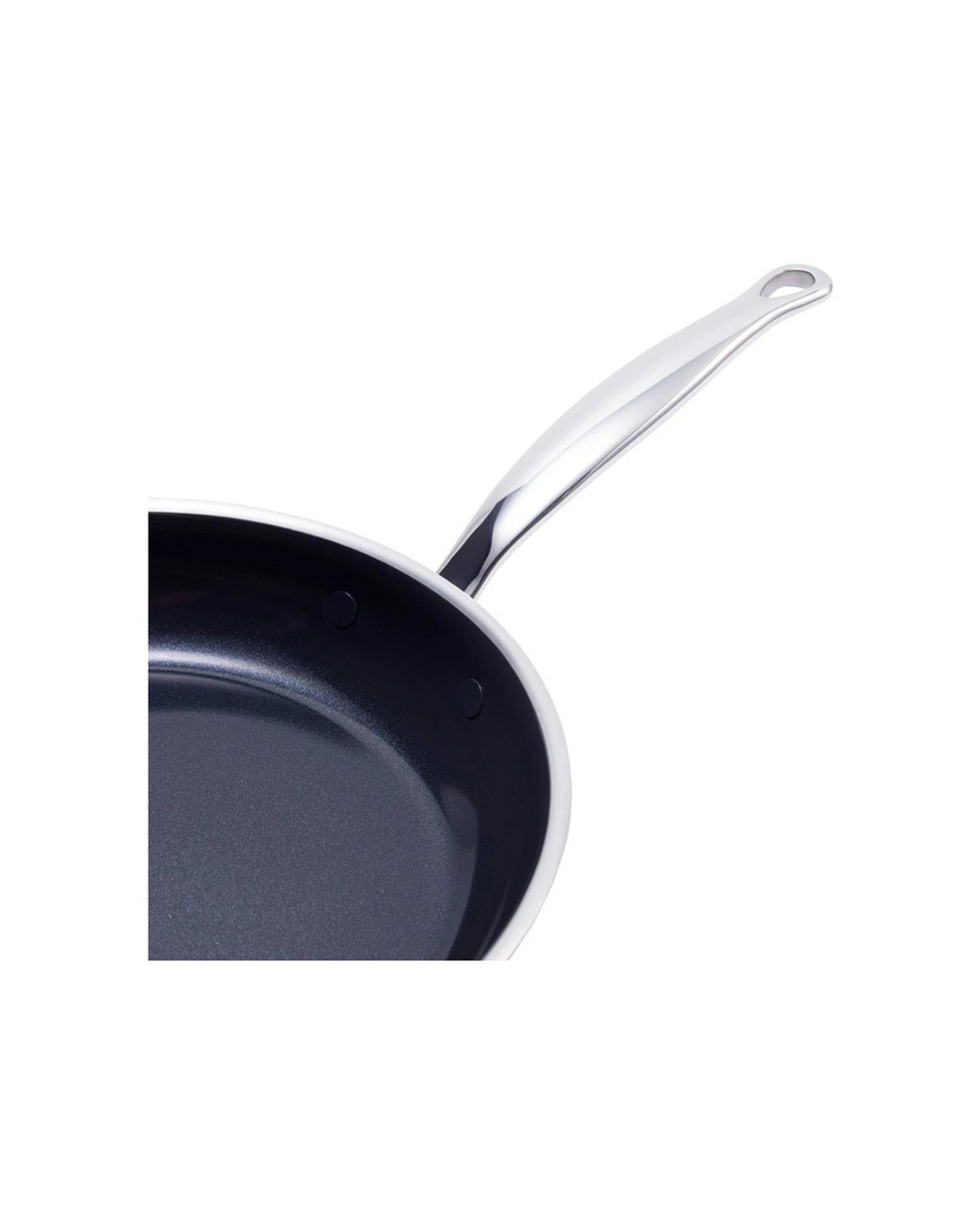2 Greenpan Premiere Stainless Steel Open Frypan Home Kitchen Cookware 30cm - Silver, 2 of 5
