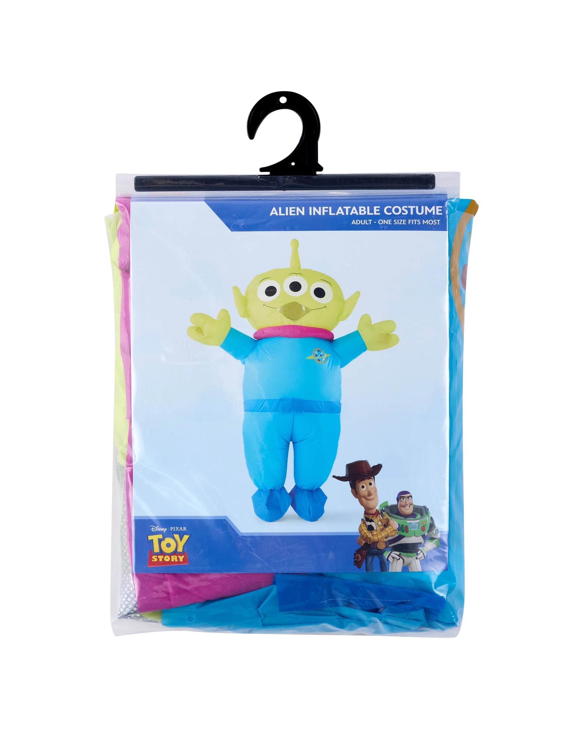 2 Toy Story Alien Inflatable Costume - Adult, 2 of 9