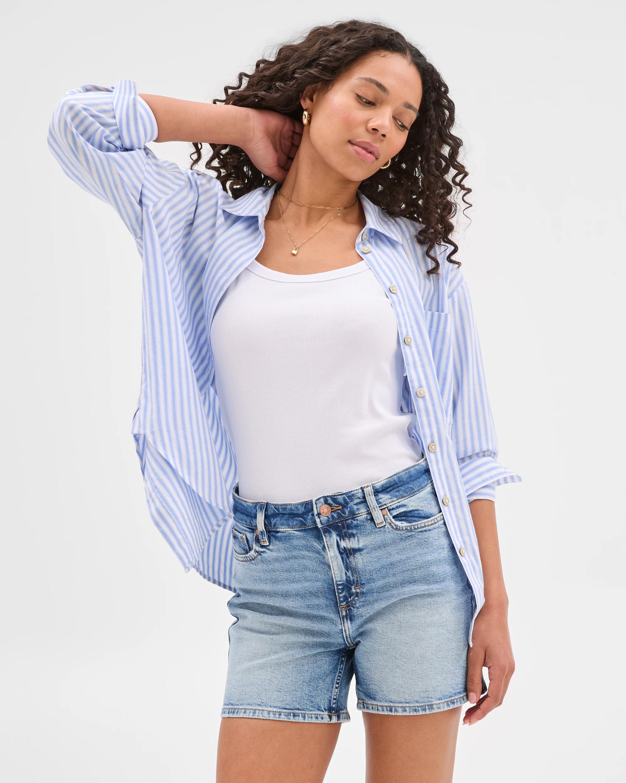 2 Target Classic Denim Shorts ERA BLUE, 2 of 5