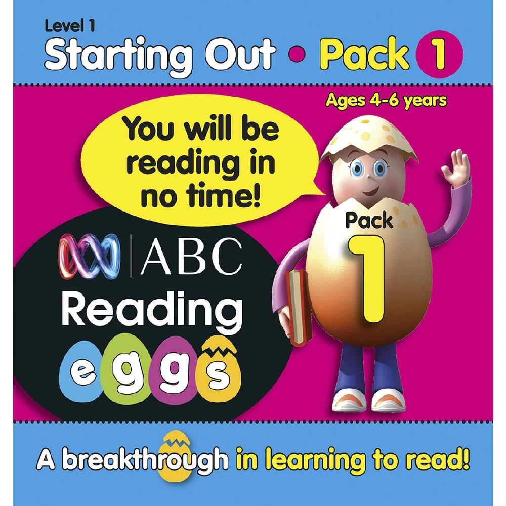 2 ABC Reading Eggs Starting Out Book Pack 1, 2 of 5