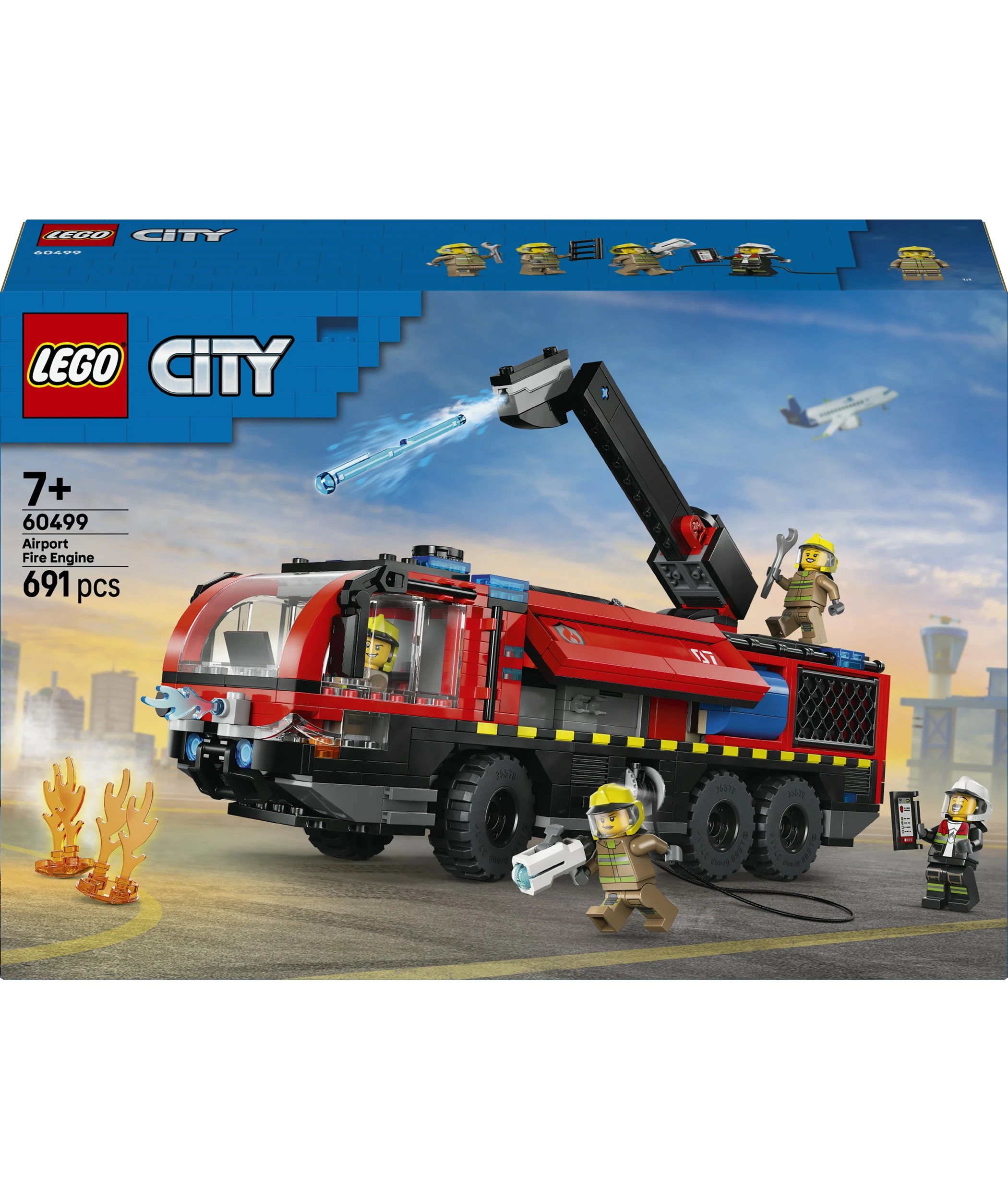 1 LEGO City Airport Fire Engine 60499, 1 of 8