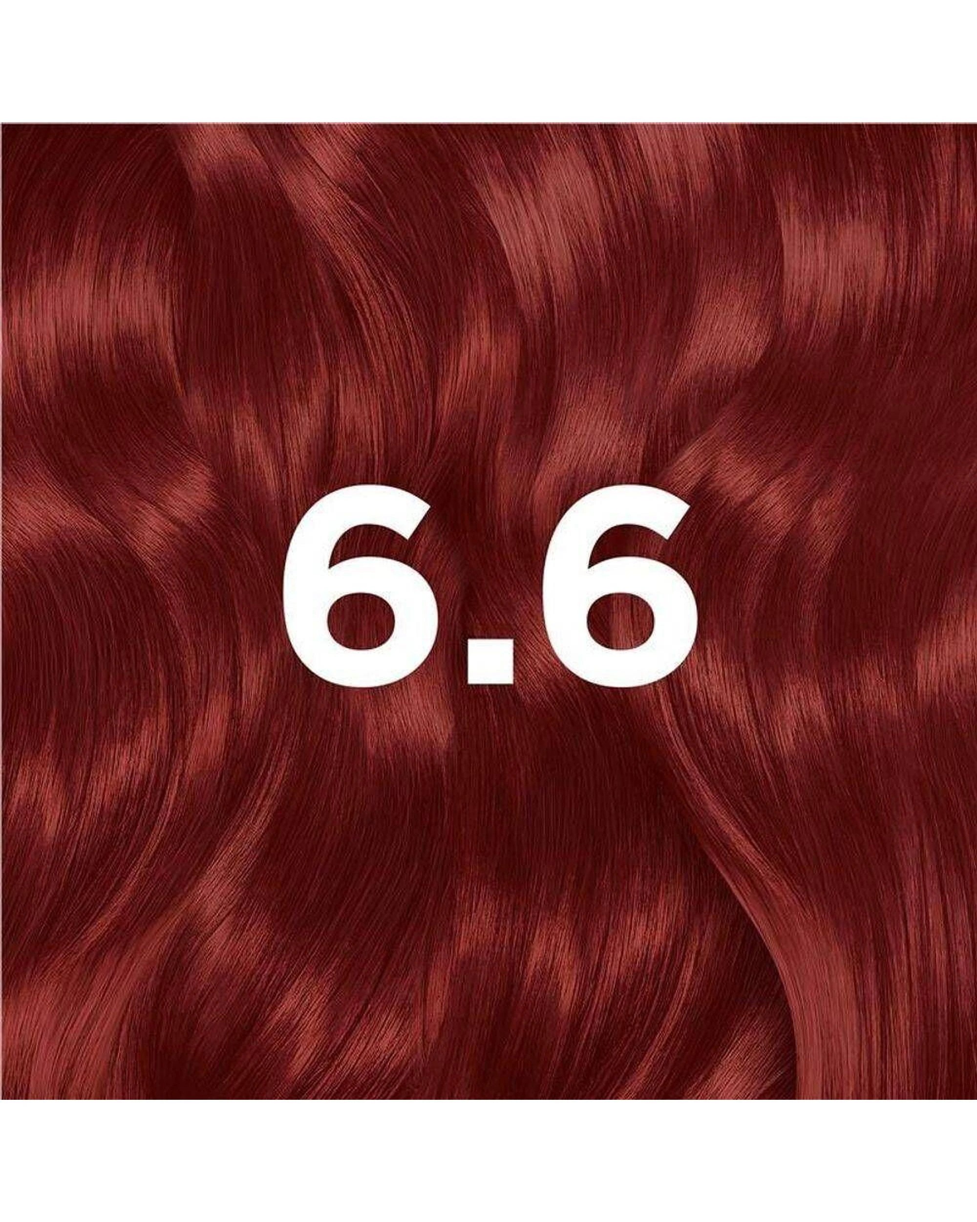 6 3 x Garnier Permanent Hair Colour - 6.6 Pomegranate Red - Red, 6 of 6