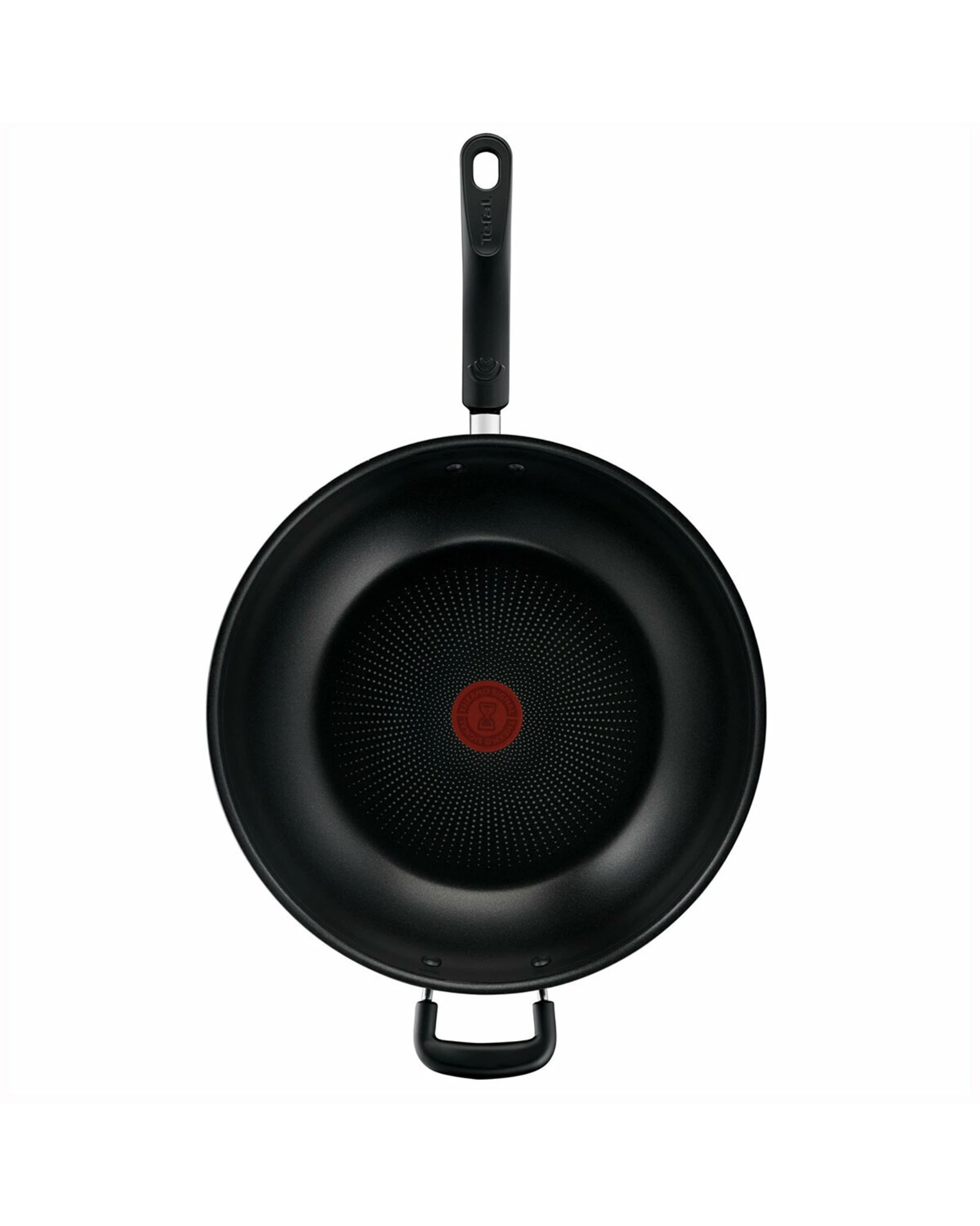 2 Tefal Specialty Hard Anodised Non-Stick Wok 32cm with Lid, 2 of 4