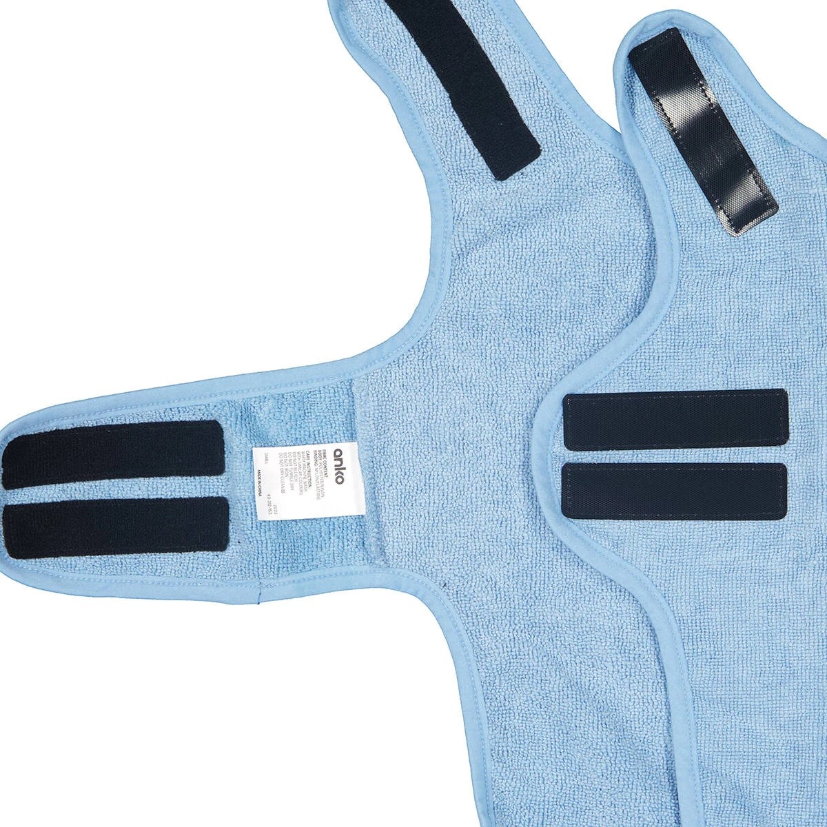 8 Pet Bathrobe - Small, Blue, 8 of 10