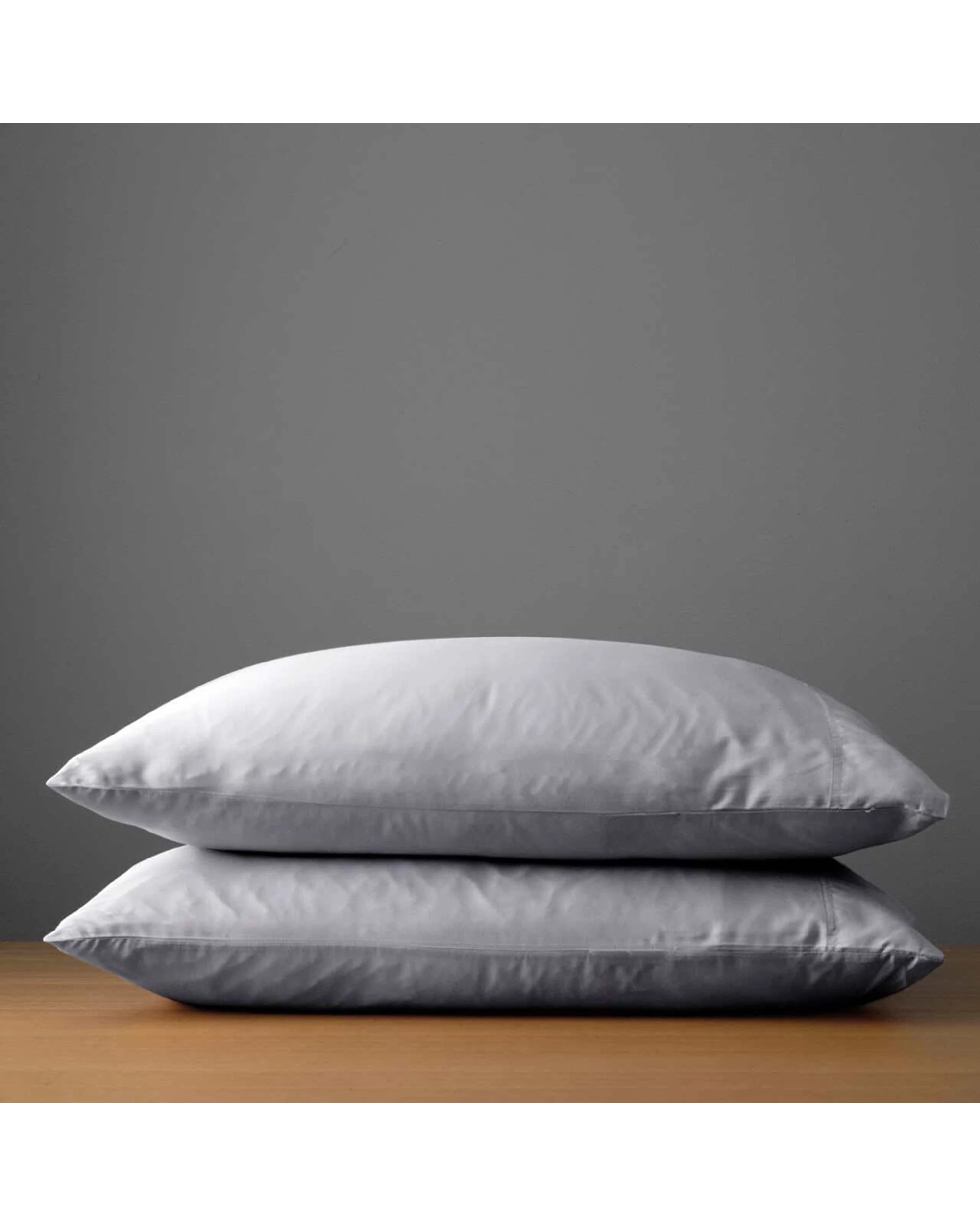 3 Canningvale Luxury Lustro Bamboo Viscose Bed Sheet Set Perla - Queen Bed - Silver, 3 of 4