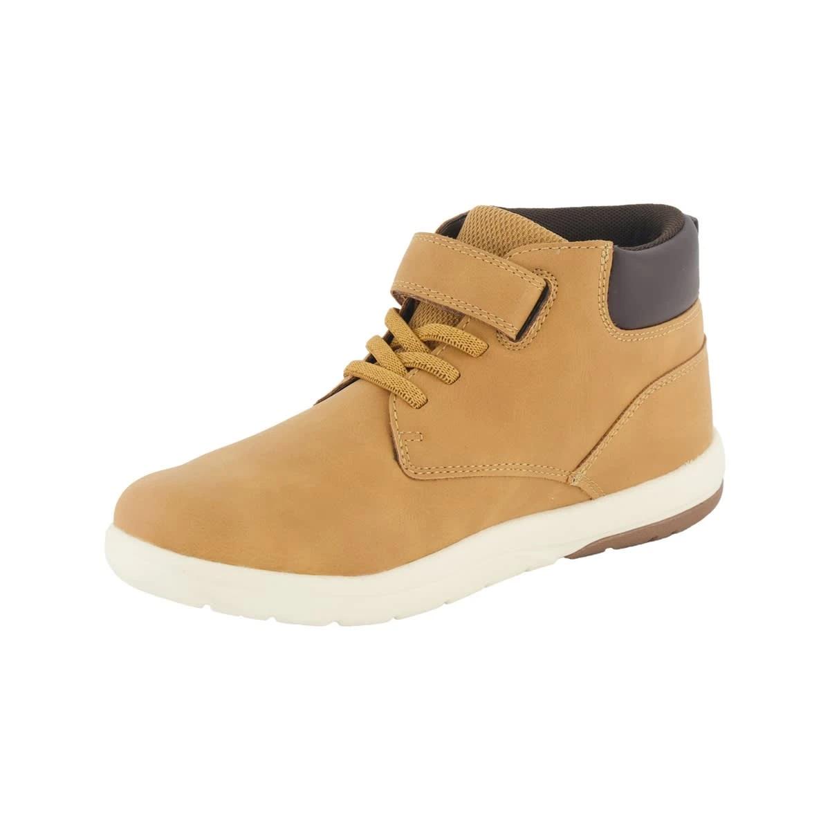 3 Senior Hi Top Casual Sneakers AMBER GOLD, 3 of 5