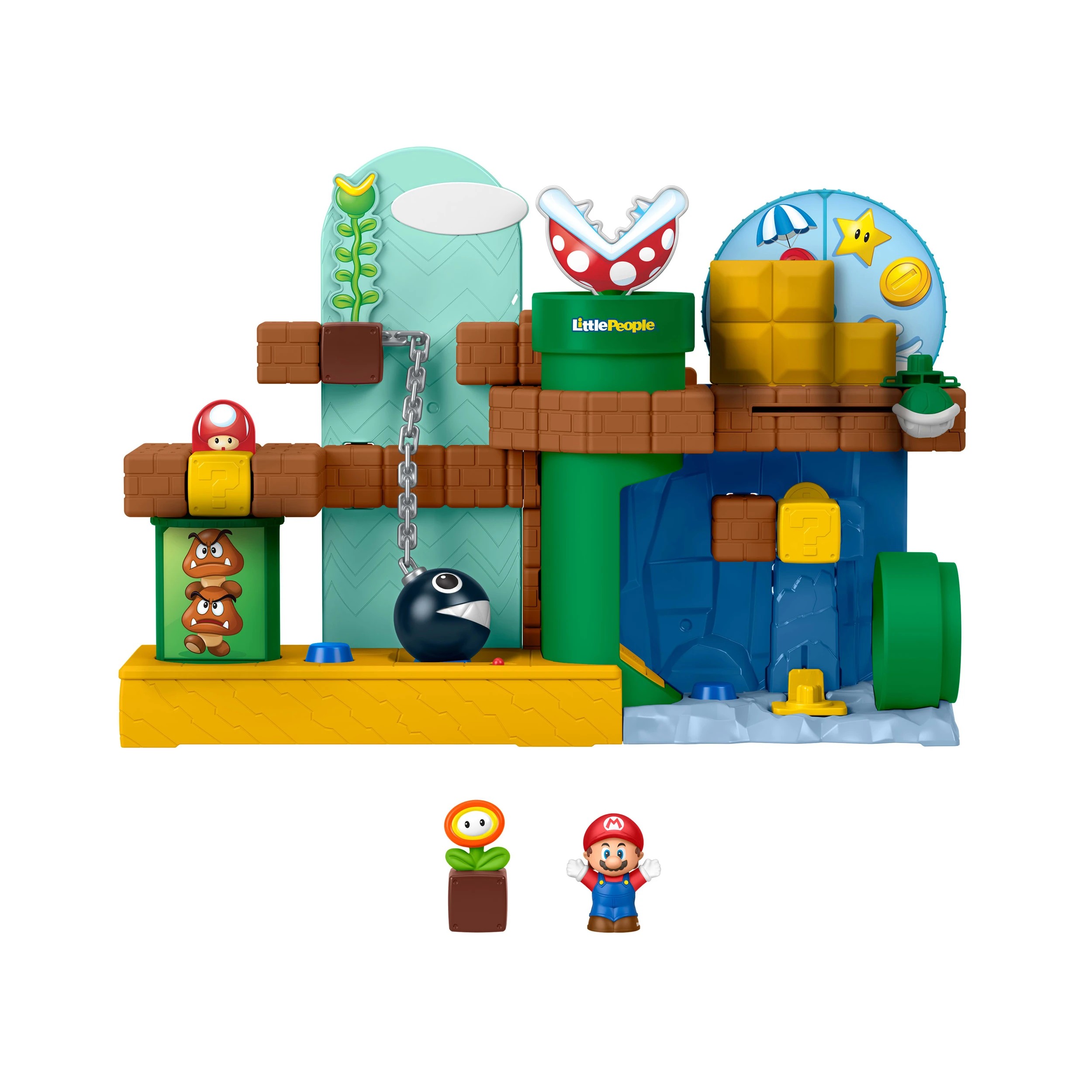 3 Fisher-Price Little People Mario's Adventure Playset, 3 of 6