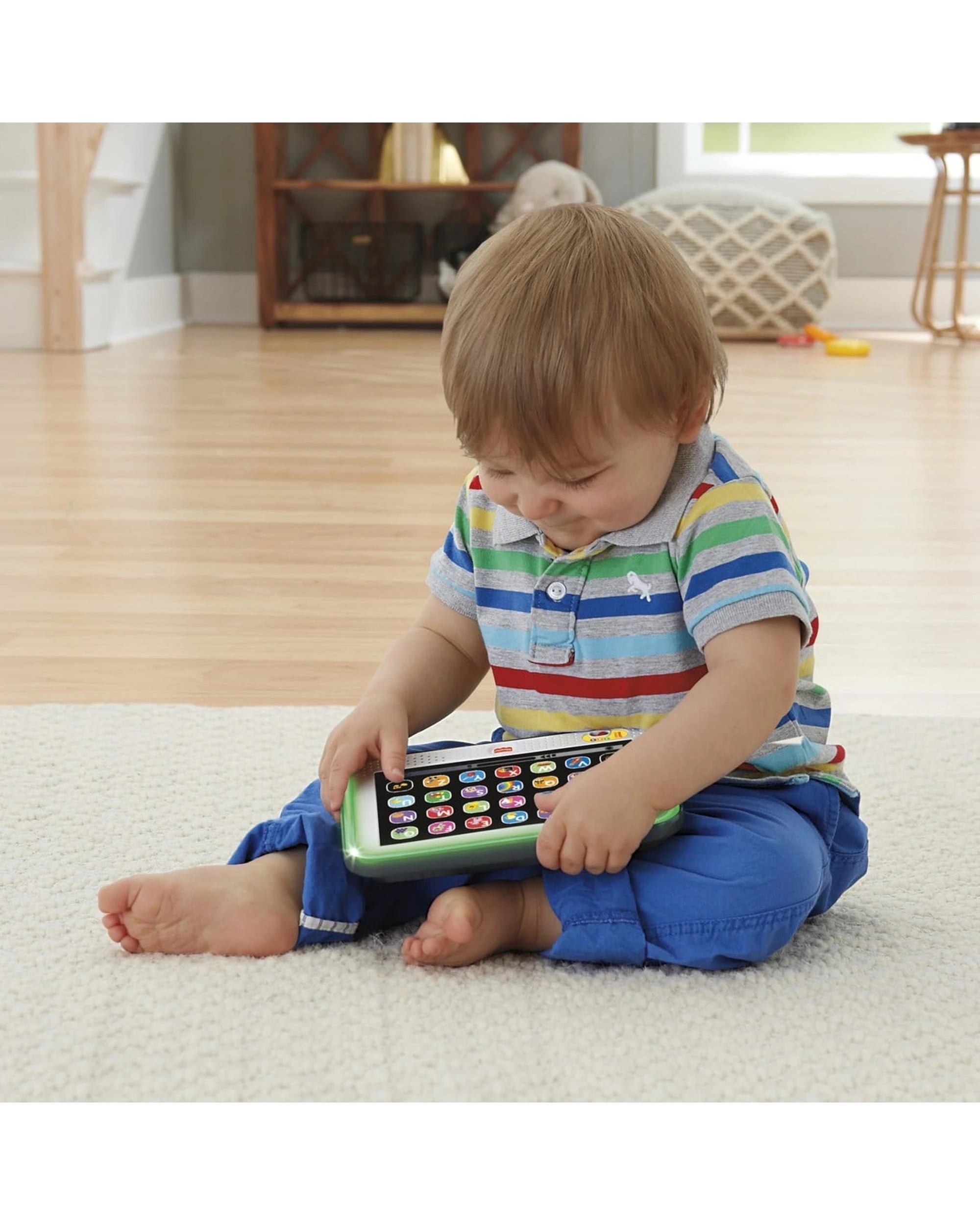 6 Fisher-Price Laugh and Learn Smart Stages Tablet - Grey, 6 of 6