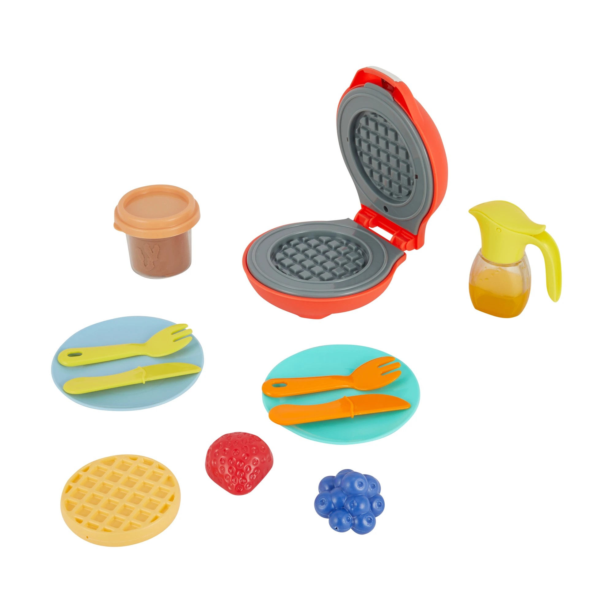 1 12 Piece Waffle Maker Playset, 1 of 10