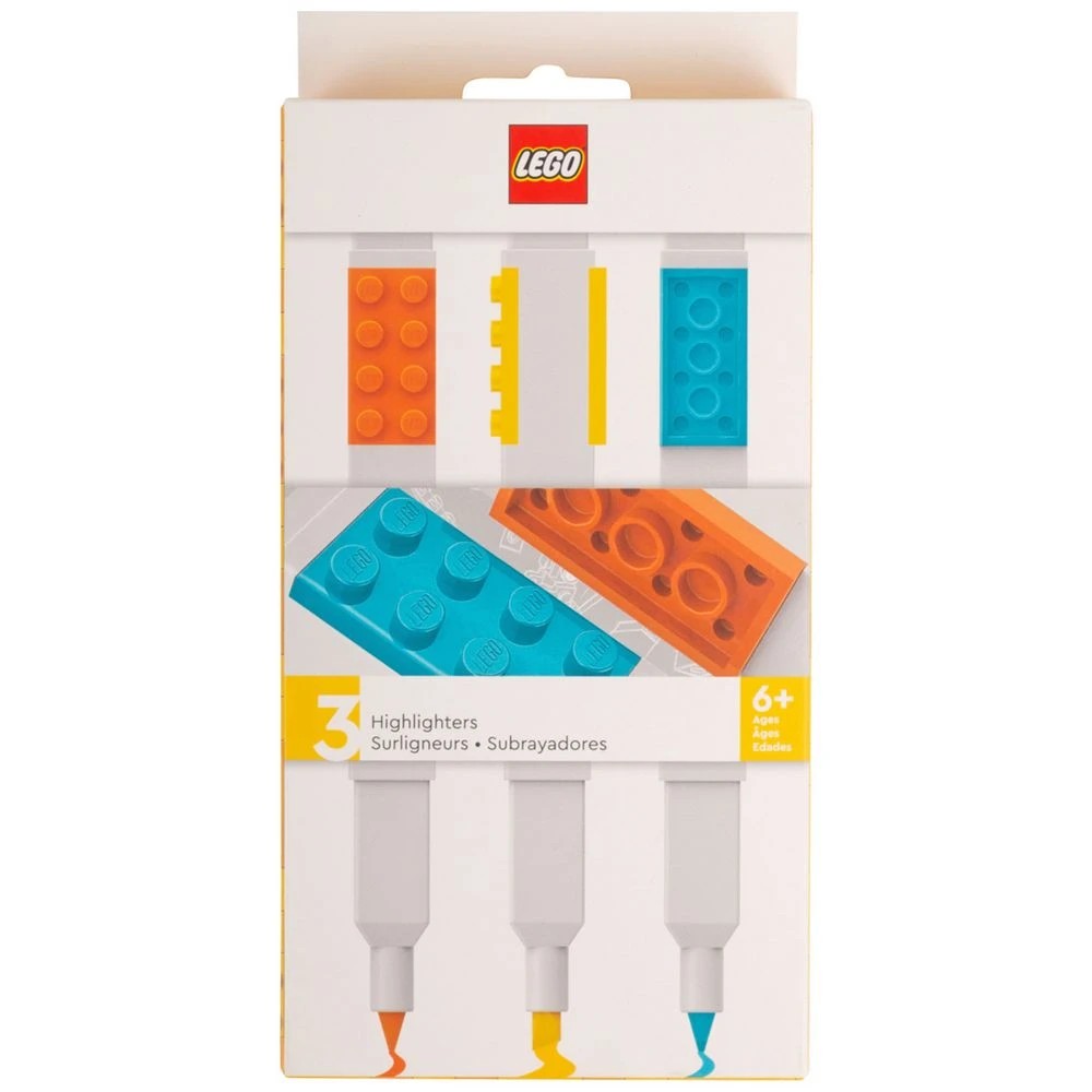 1 Lego Highlighters 3 Pack, 1 of 5