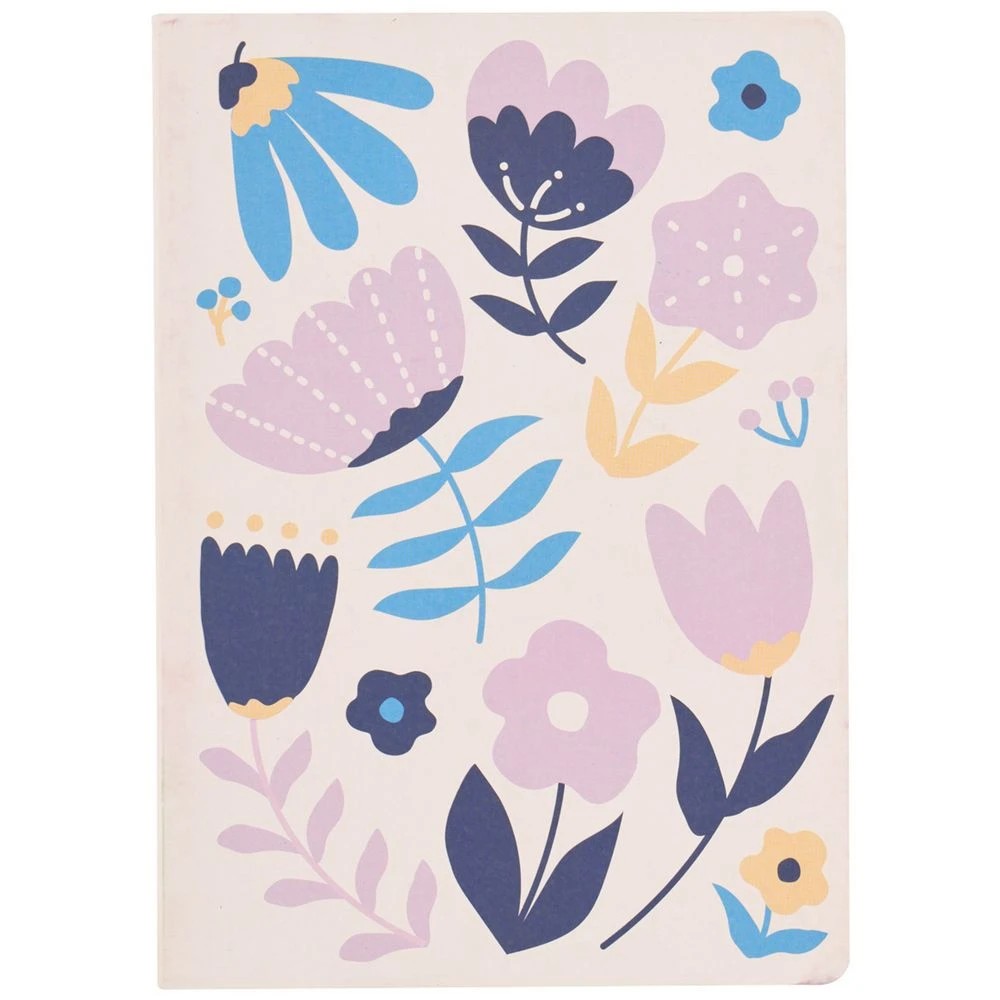 1 Keji A5 Ruled Notebook 160 Page Floral Print, 1 of 2