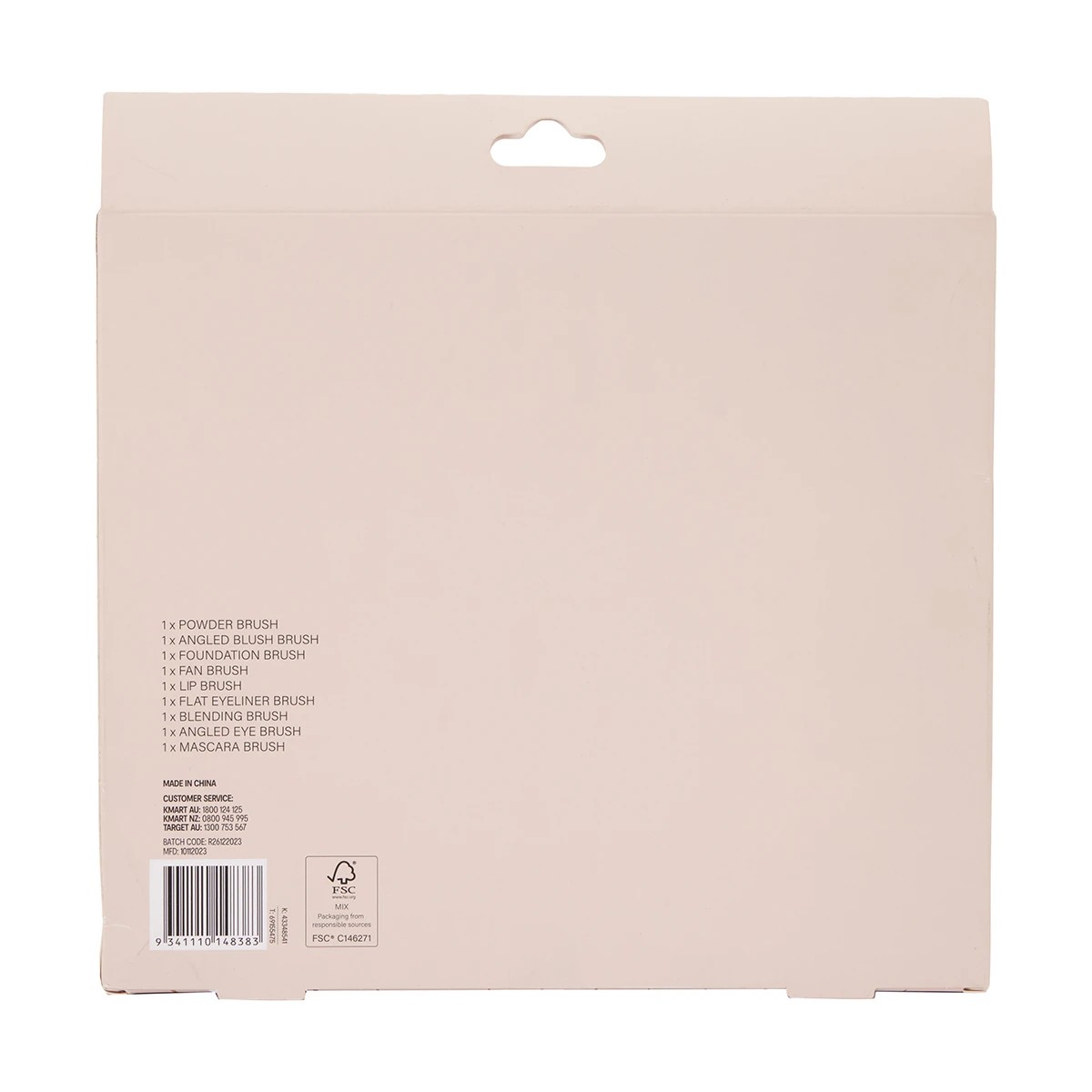 6 OXX Cosmetics Makeup Brush Set - Rose Gold, 6 of 6