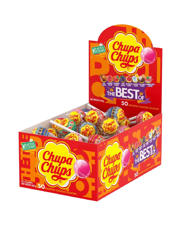 Chupa Chups Box 50 Pack