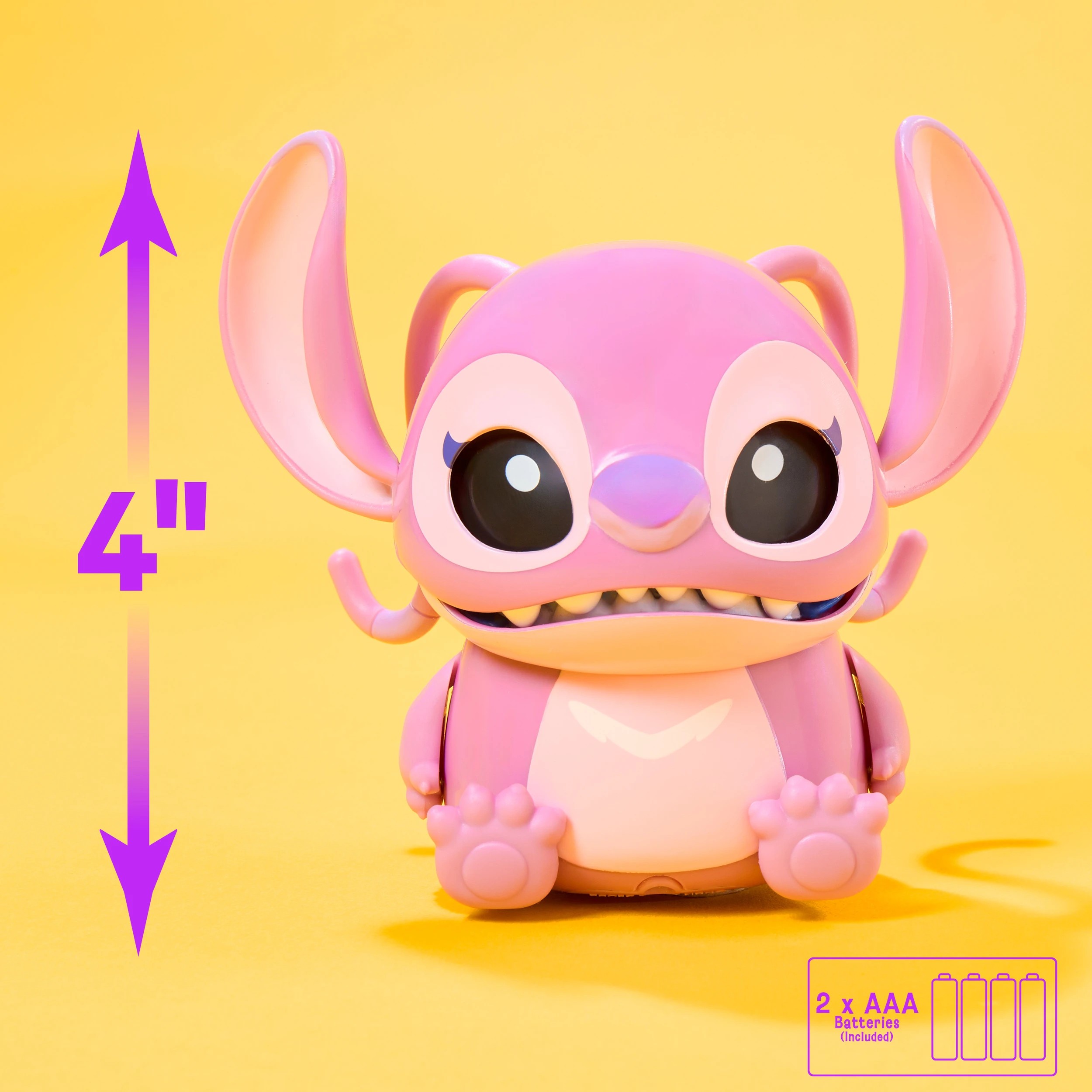 3 11cm Disney Stitch Many Moods Mini Angel Toy, 3 of 7