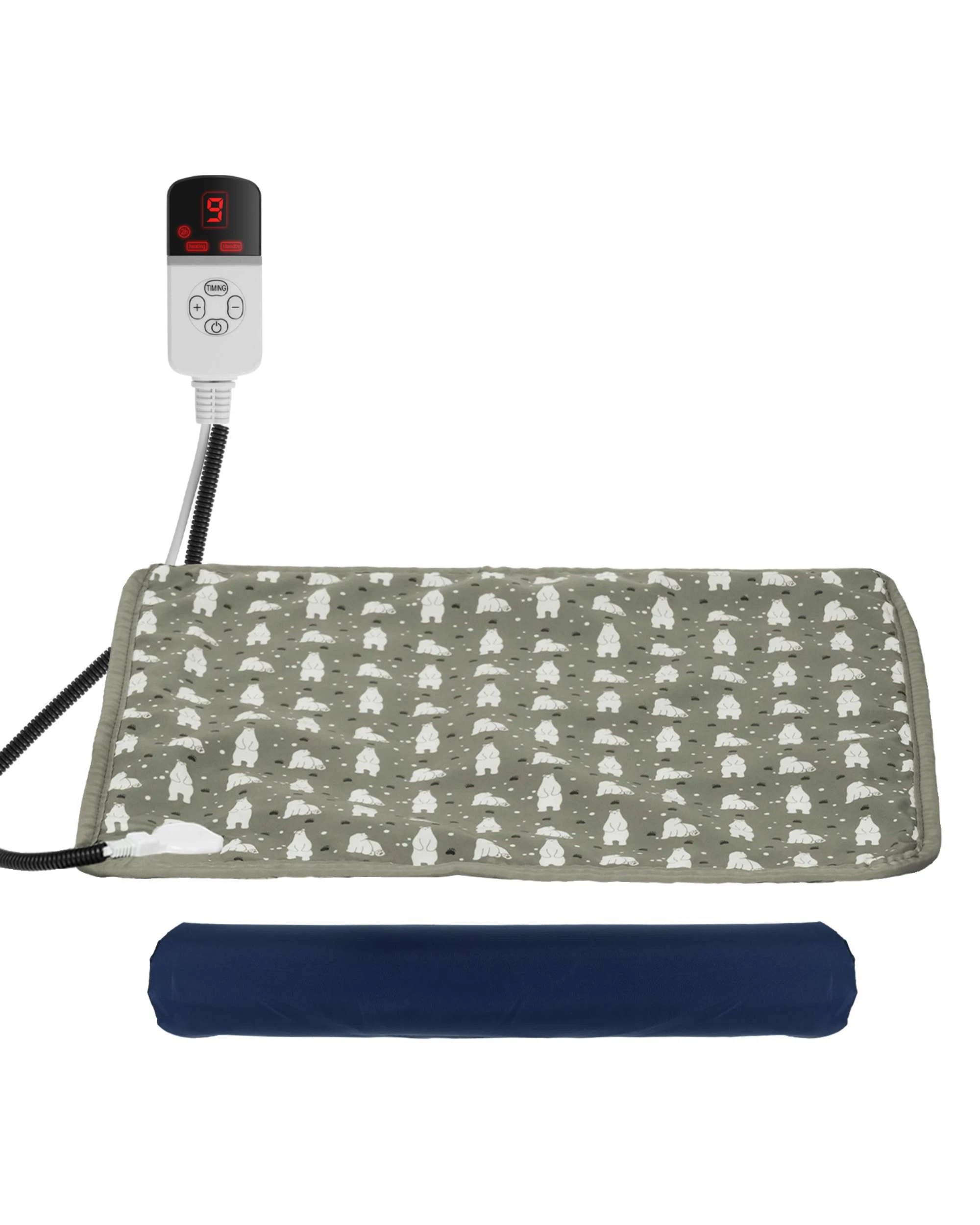 2 Advwin Pet Heating Pad 9 Temperature 4 Timer 45X45CM, 2 of 6