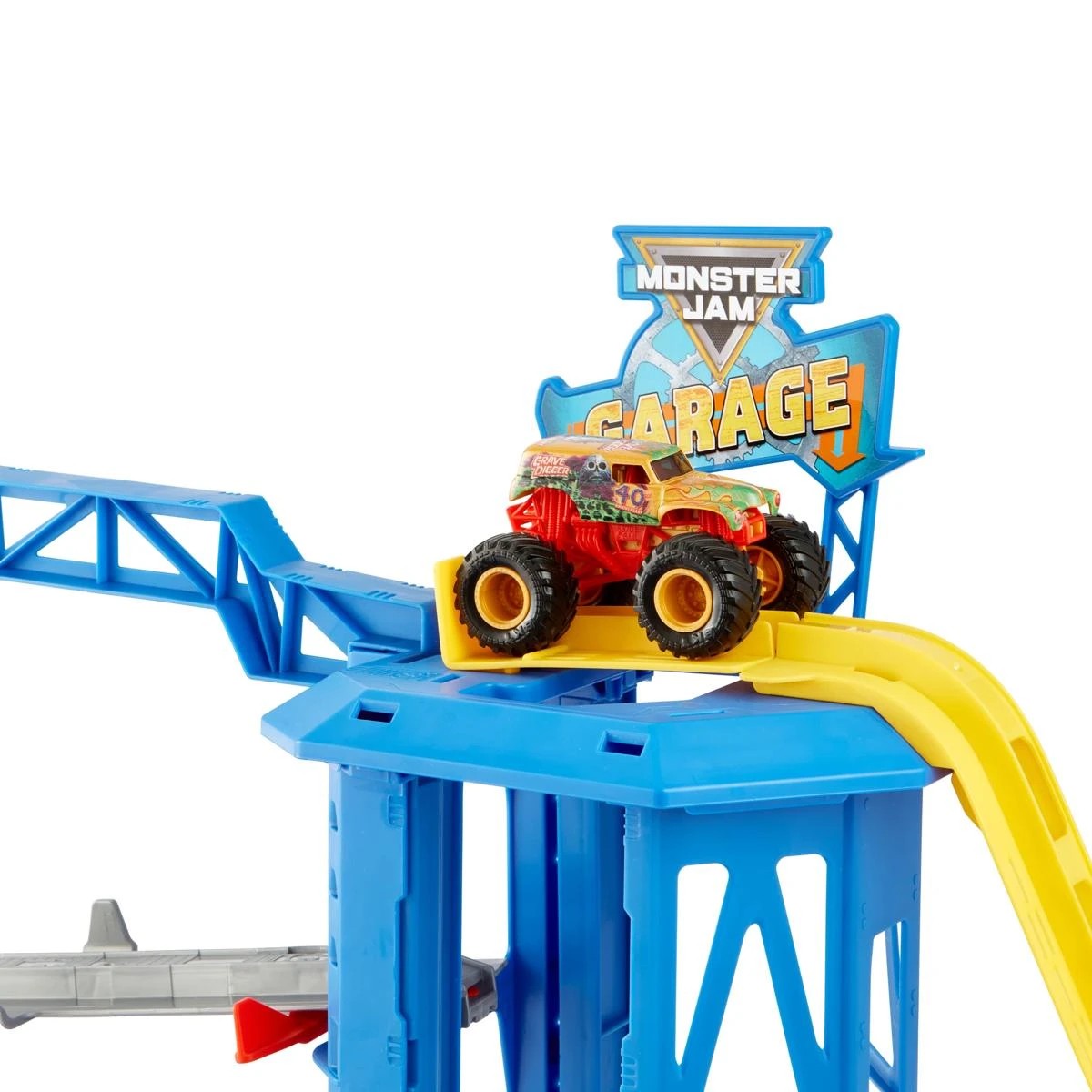 7 Monster Jam Garage Grave Digger Playset, 7 of 9