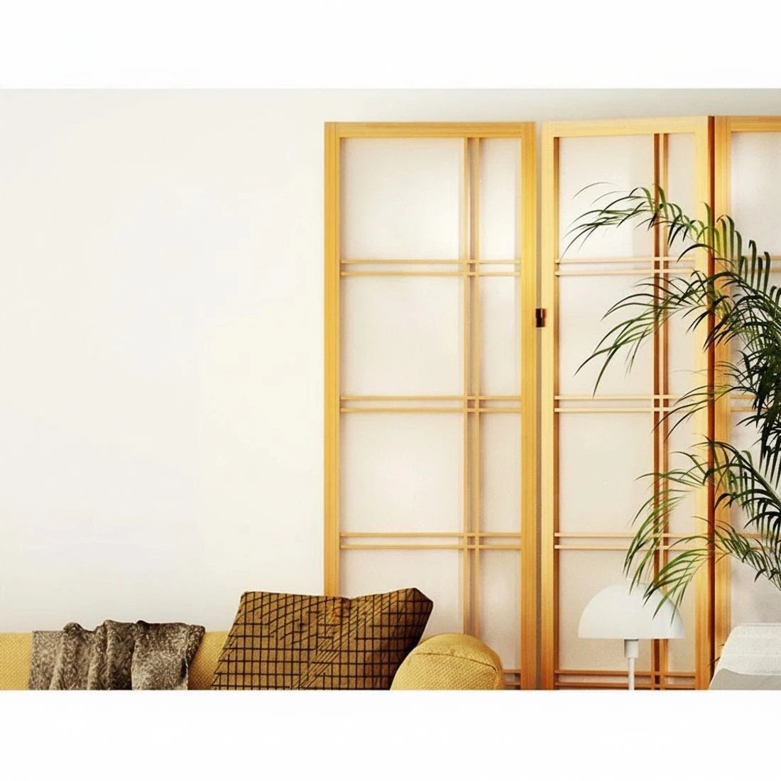 6 Artiss 6 Panel Room Divider Screen 265x179cm Nova Natural - Natural, 6 of 7