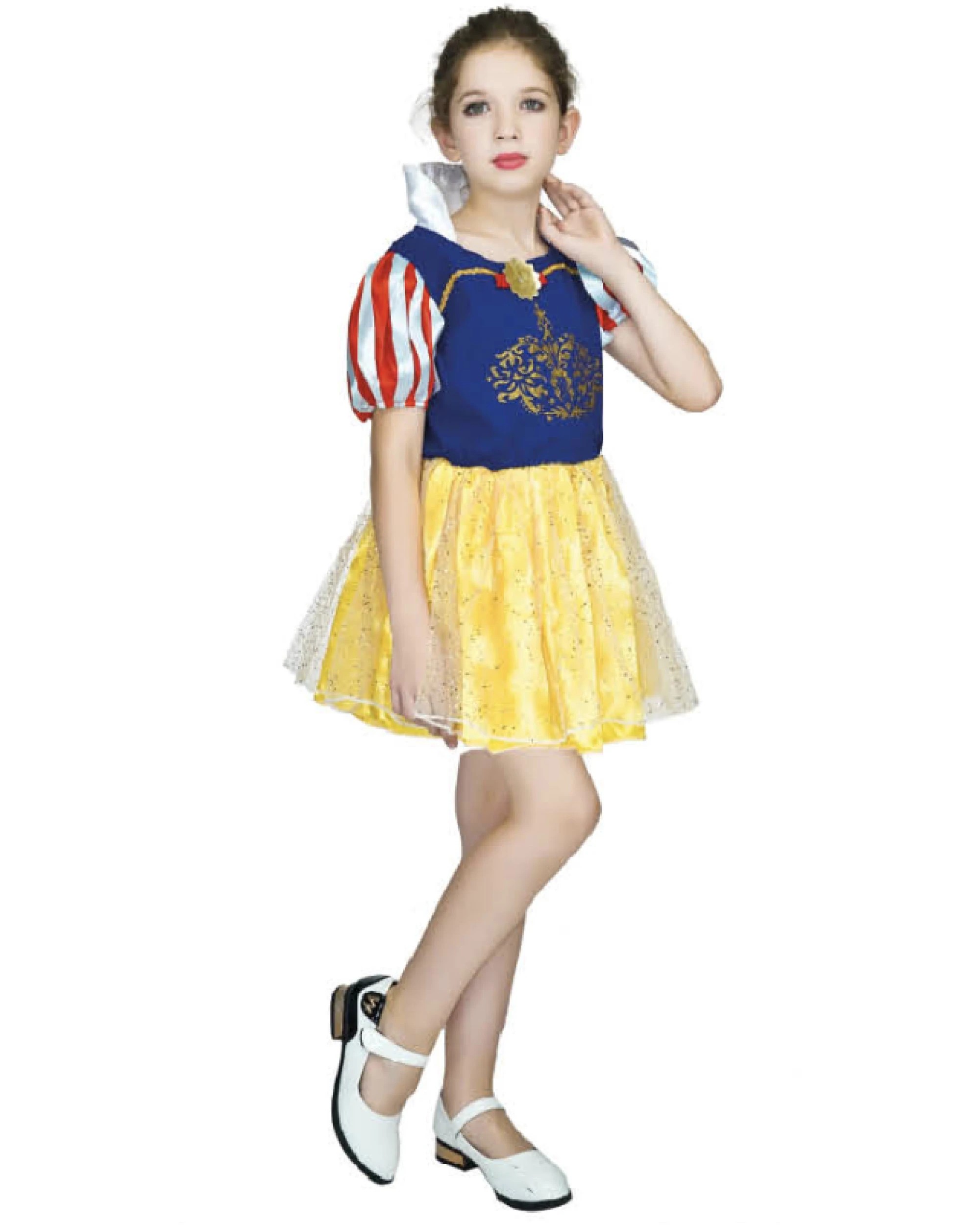 2 BR Costumes Snow White Princess Costume for Kids - Ideal for Book Week and Halloween Cosplay, 2 of 4