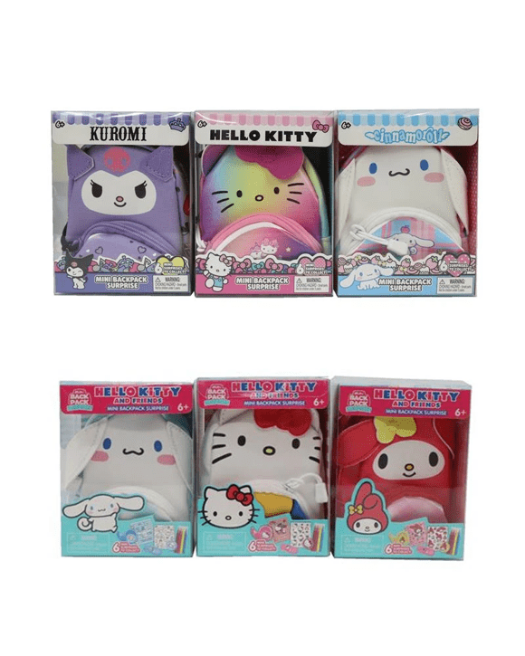 Sanrio Hello Kitty & Friends Mini Backpack Surprise - Assorted