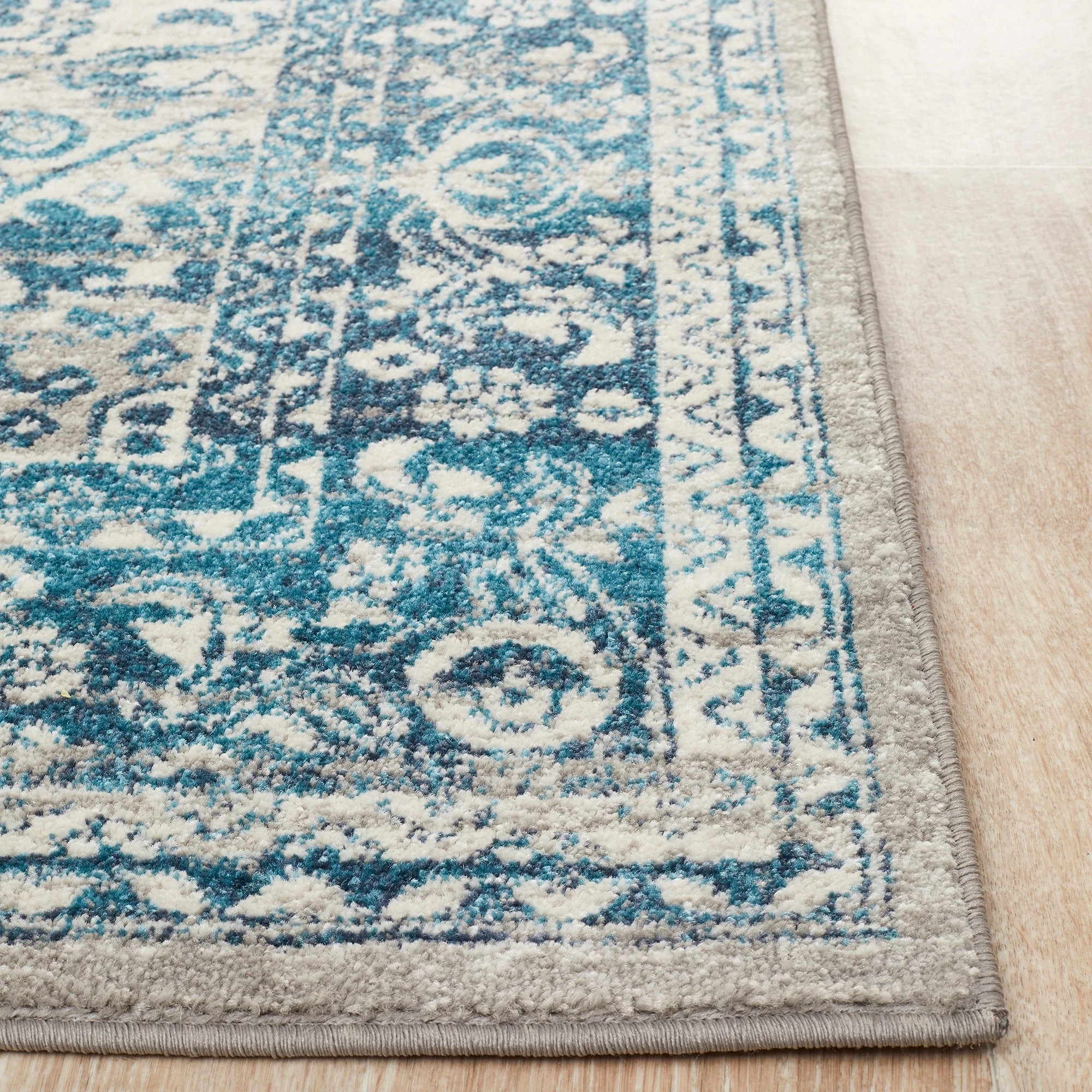 4 Common Ground Rugs Atlas 207 400x300cm - Extra Extra Large Floor Rug - White, 4 of 7