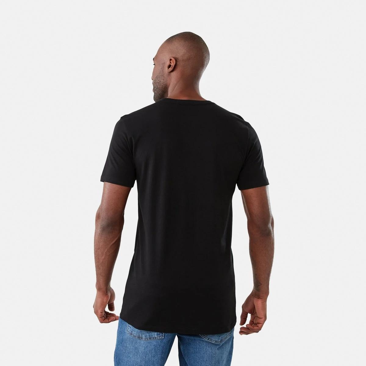 3 Ecko License Longline T-shirt Black, 3 of 6