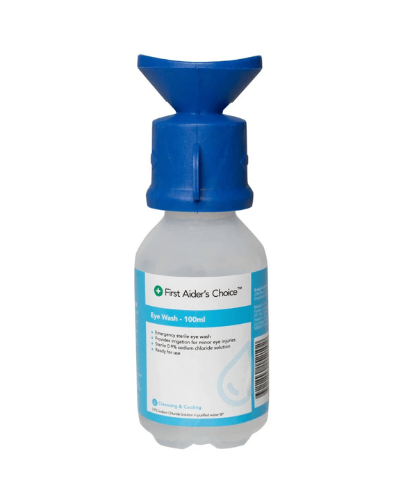 First Aiders Choice Eyewash and Irrigation Solution 100mL