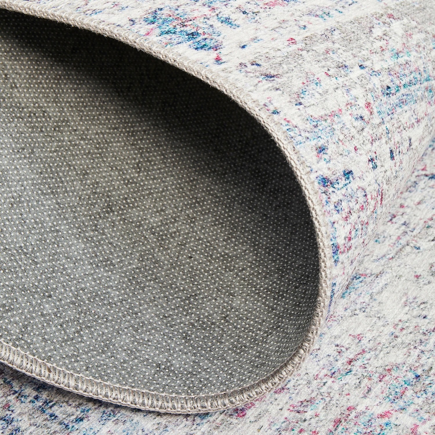 8 Common Ground Rugs Bazaar 144 400x80cm - Large Runner Rug - Blue, 8 of 8