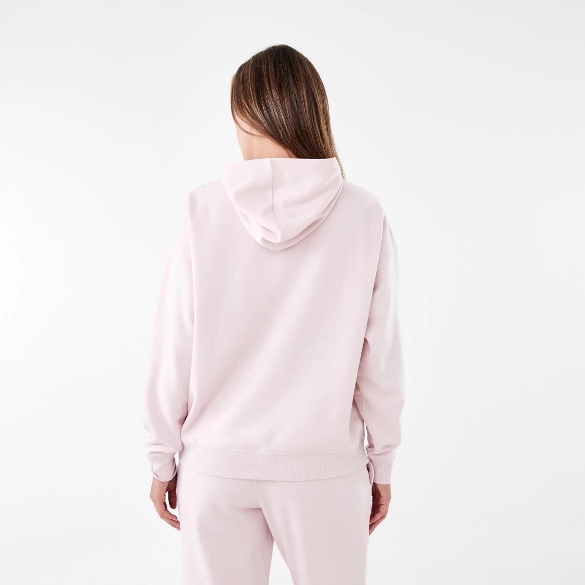 3 Active Womens Core Pop Over Hoodie Aura Pink, 3 of 6