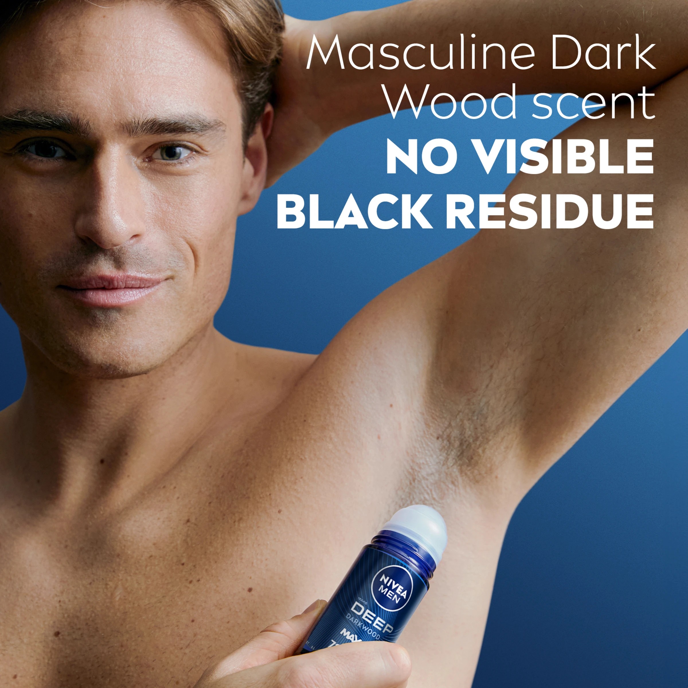 5 Nivea Men Deep Anti-Perspirant Roll-On Deodorant 50ml - Black Charcoal and Dark Wood Fragrance, 5 of 7