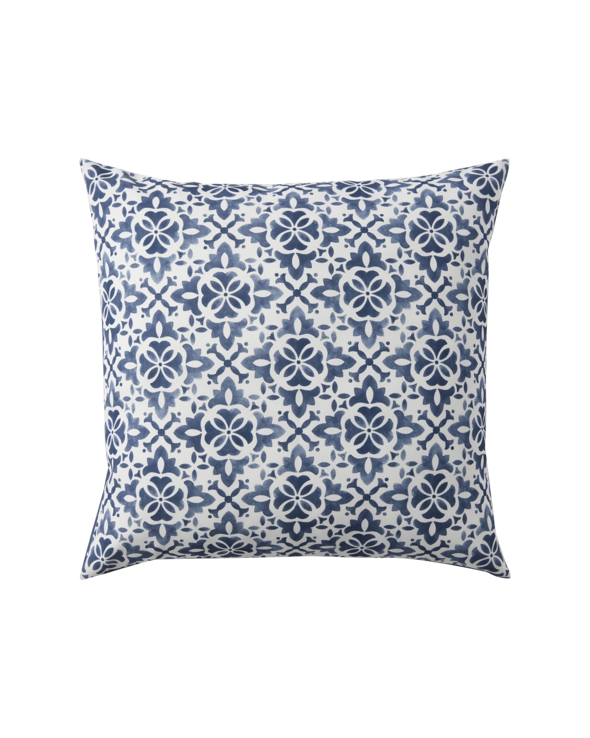 1 Vibes Morocco Printed Outdoor Cushion 50x50cm - Blue, 1 of 4