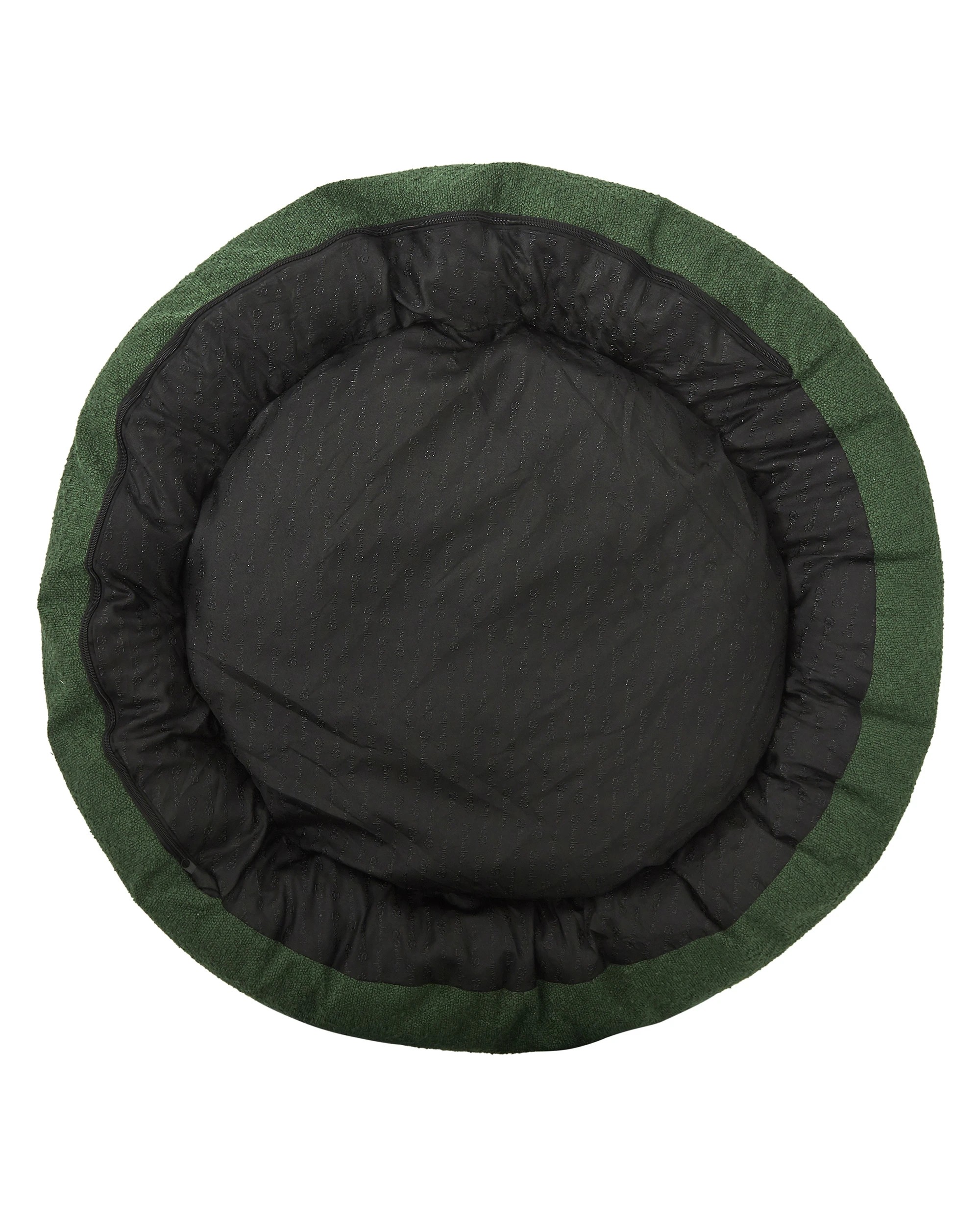 5 Charlie's Miri Round Calming Boucle Dog Bed 90cm Large - Green, 5 of 9