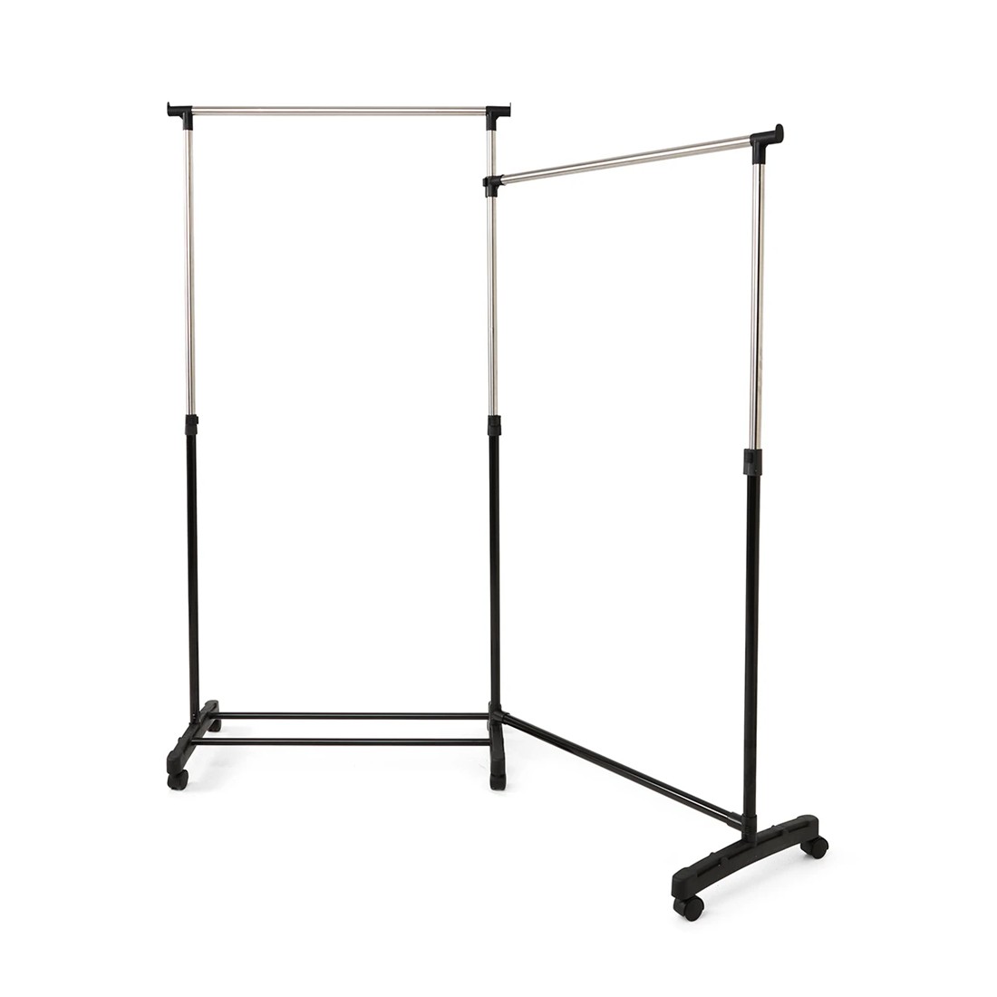 7 Dual Opening Garment Rack - Black, 7 of 10