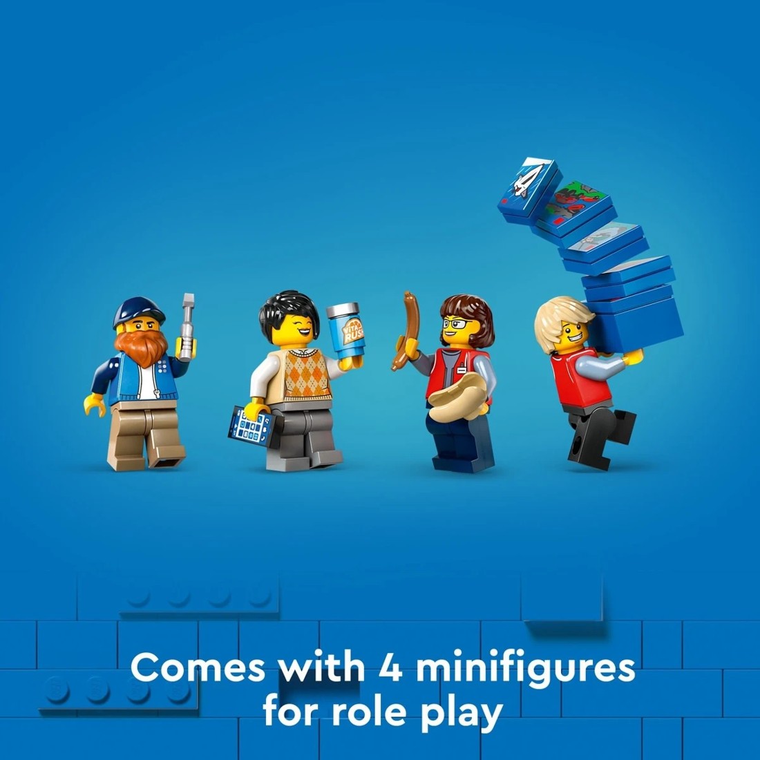 8 LEGO City Big Vehicles Yellow Delivery Truck 60440, 8 of 11