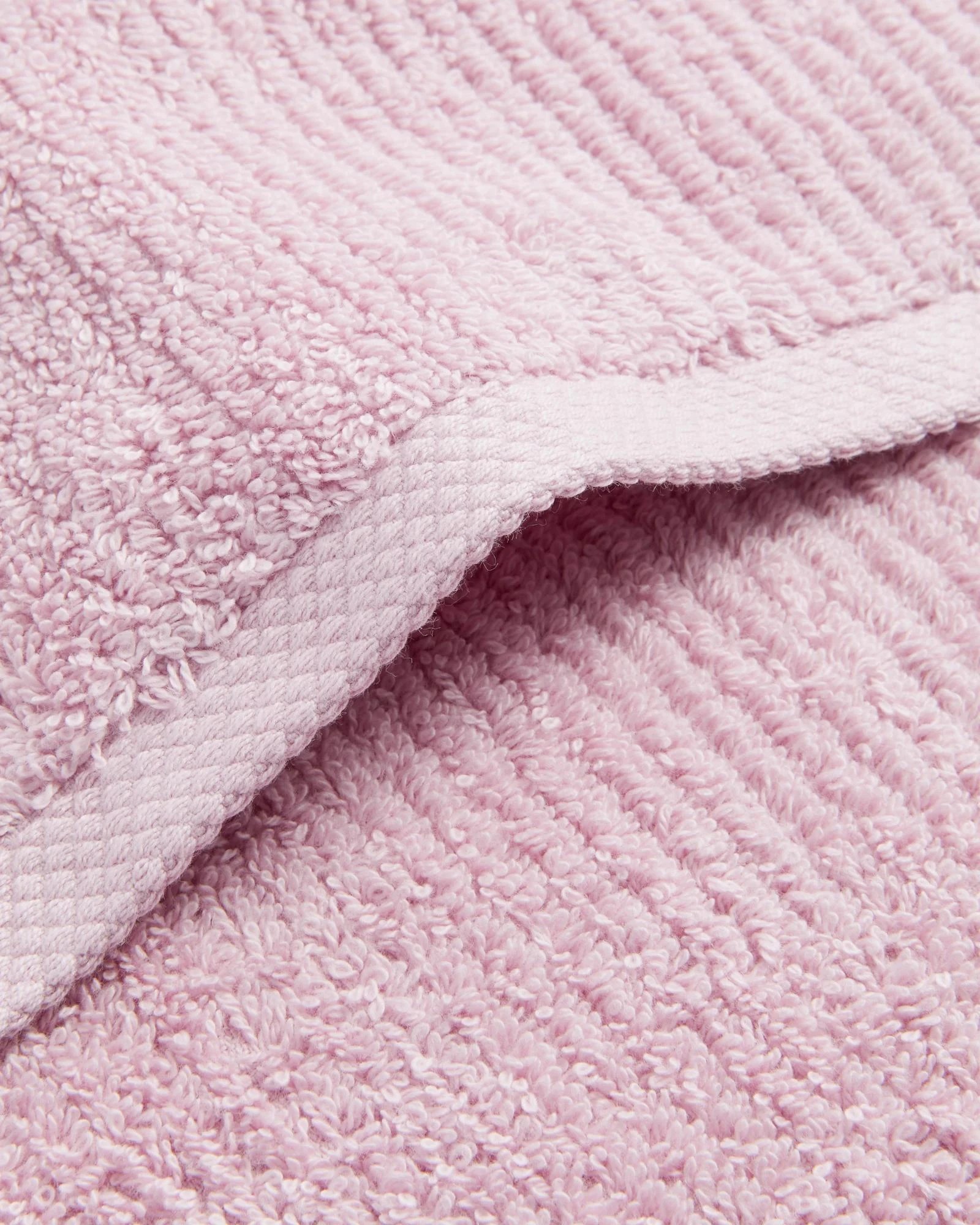 2 Target Australian Cotton Ribbed Face Washer - Piper - Pink, 2 of 3