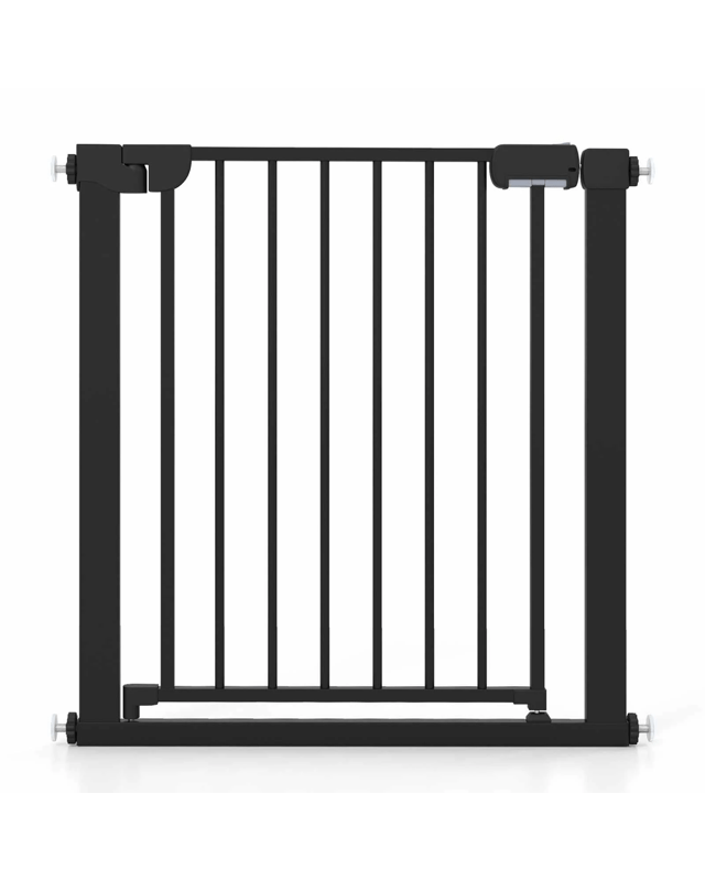 Costway Baby Gate for Stairs Auto-Close Door Fence - B
