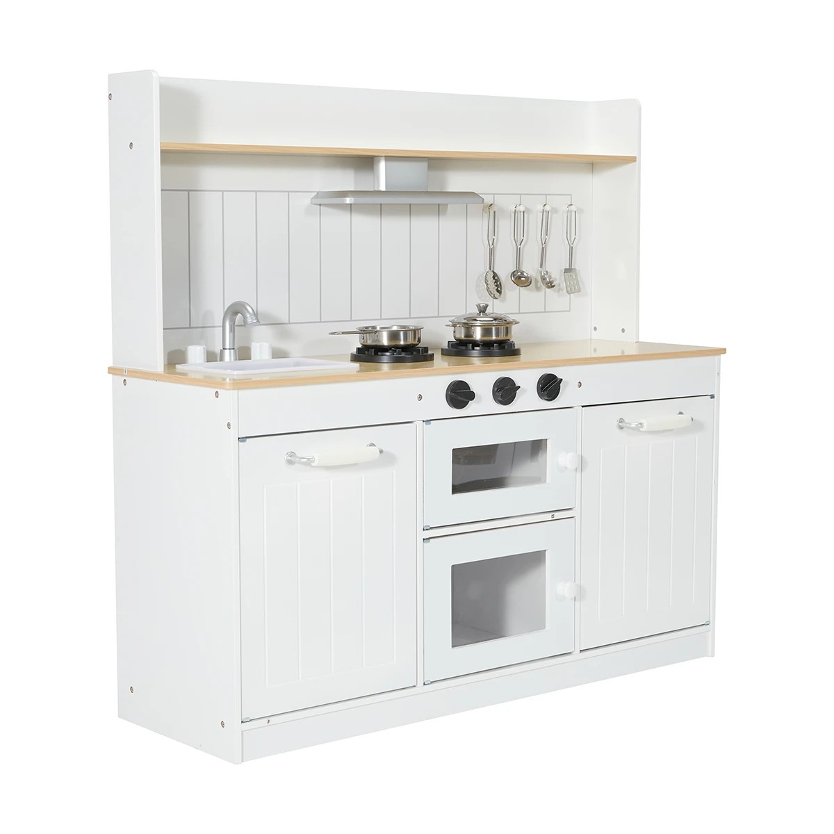 5 7 Piece Wooden Rustic Kitchen Playset, 5 of 10