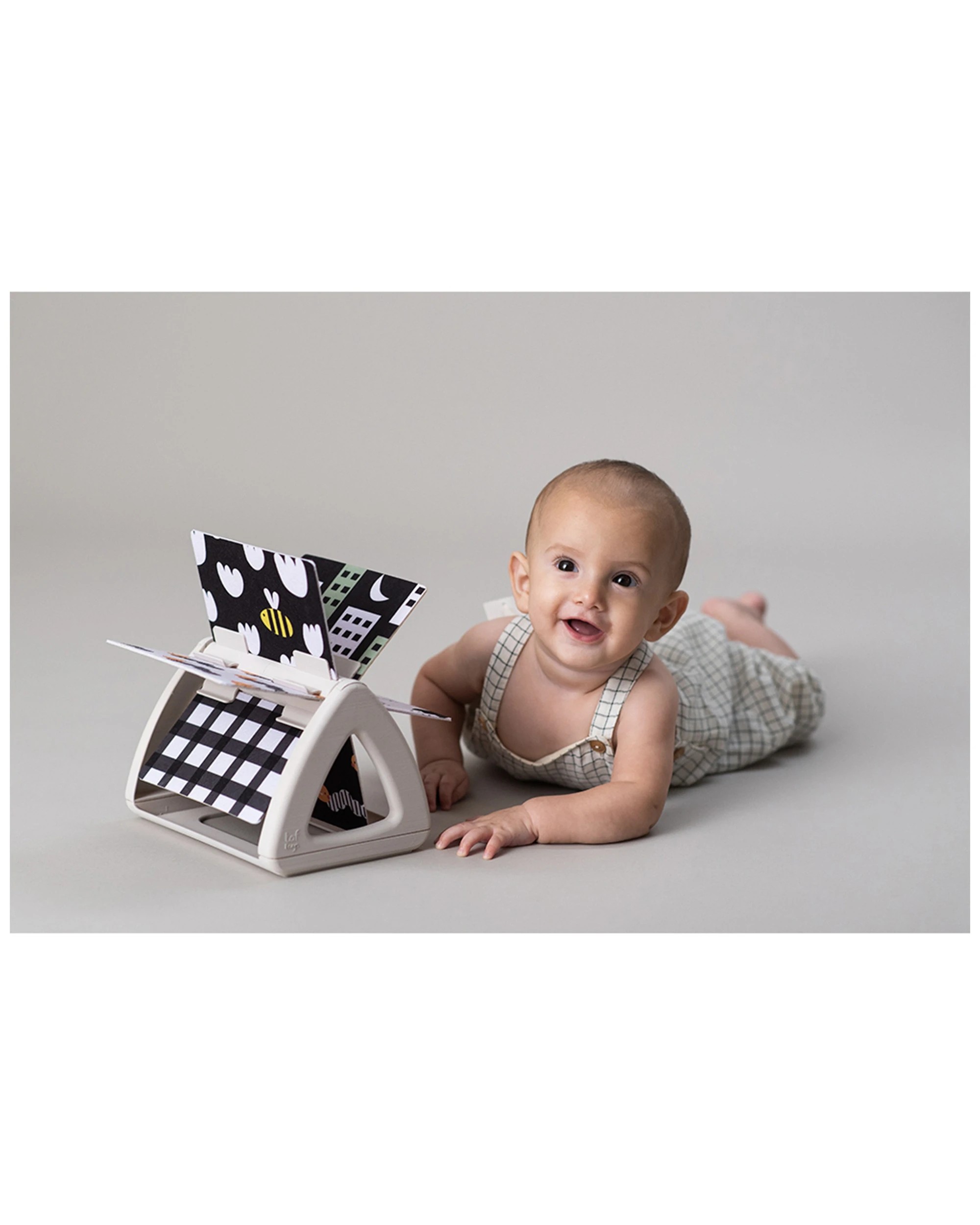 2 Taf Toys Tummy Time Spinning Development Activity Book Infant Baby Toy 0m Plus - Multi, 2 of 4