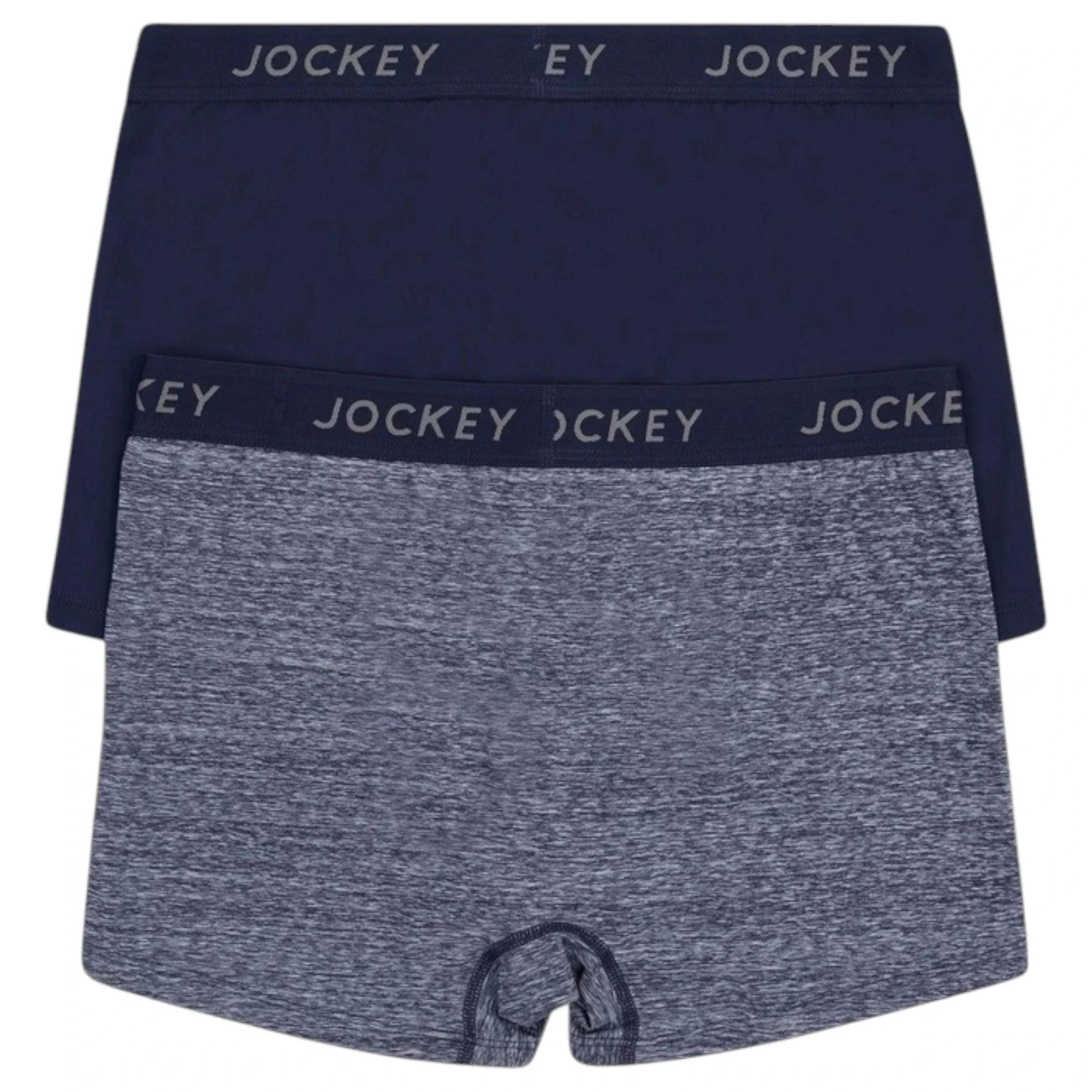 7 Jockey 12 Pack Mens Comfort Classics Microfibre Trunks Navy Marle Underwear NAVY MARLE, 7 of 7