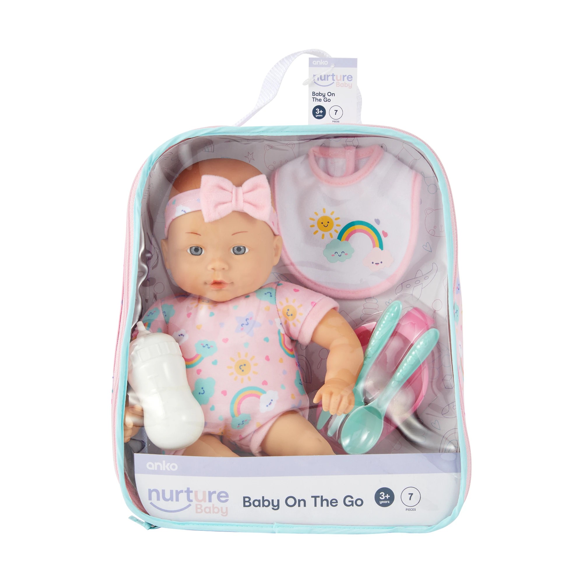10 7 Piece Nurture Baby: Baby On The Go Playset, 10 of 10