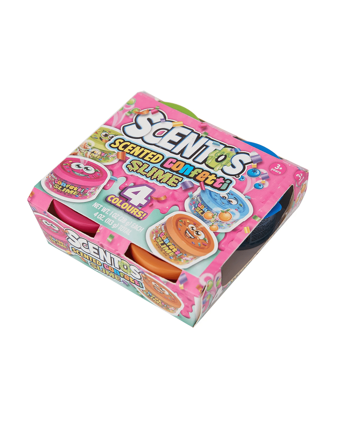 2 4 Pack Scentos Scented Confetti Slime, 2 of 6