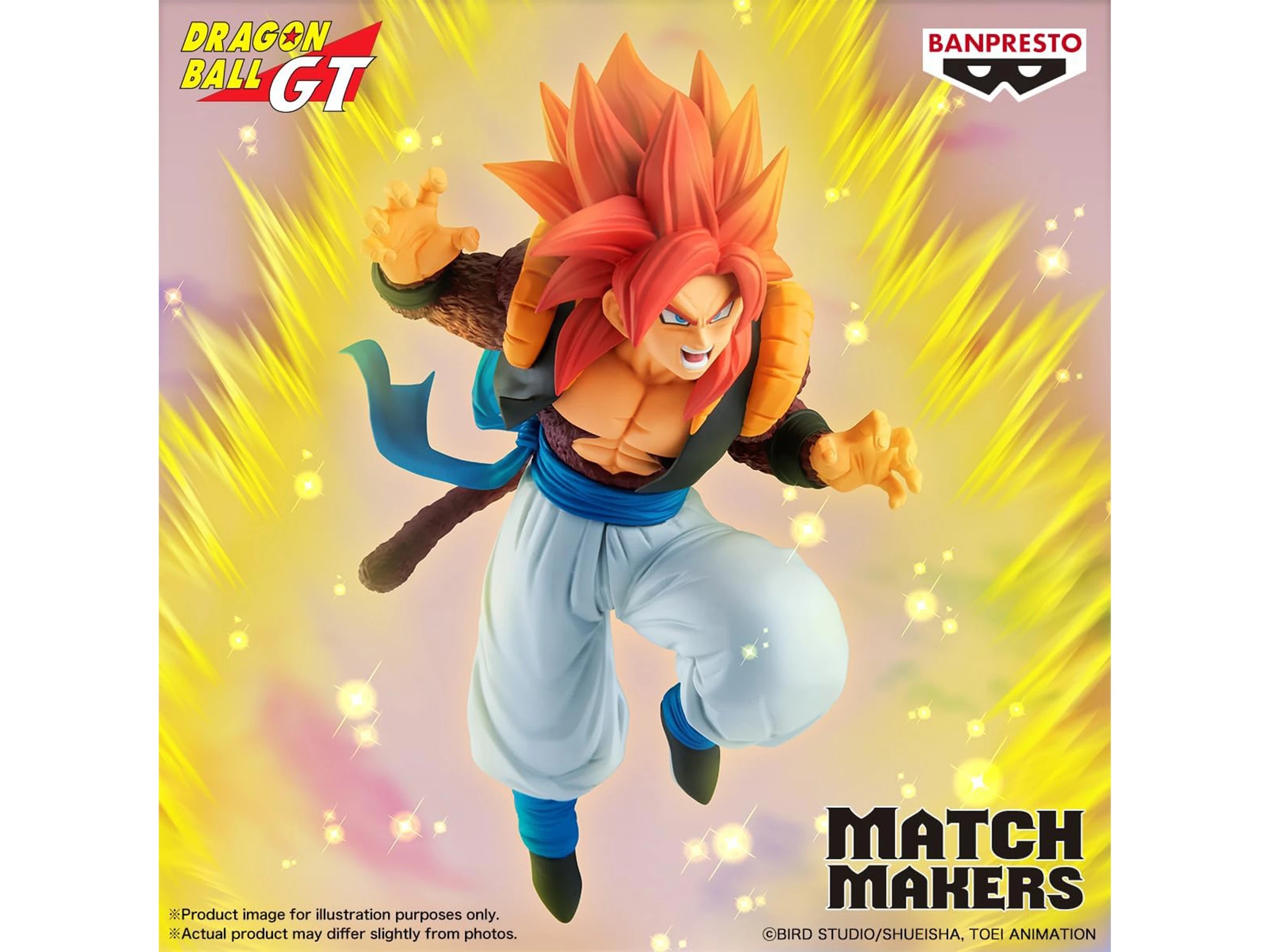 2 Banpresto Dragon Ball GT Match Makers - Super Saiyan 4 Gogeta (vs Omega Shenron) - Multi, 2 of 6