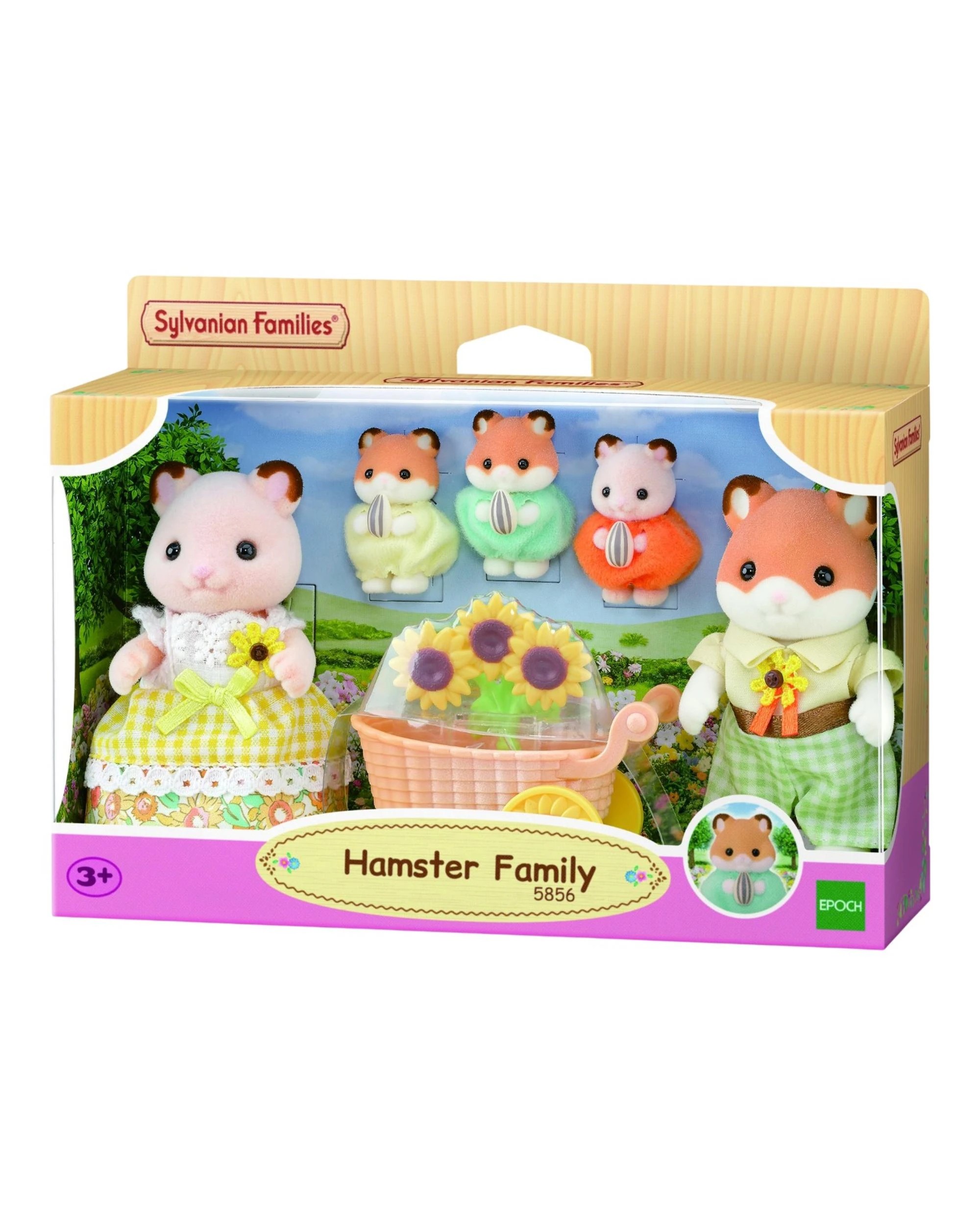 1 Sylvanian Families Hamster Family, 1 of 7