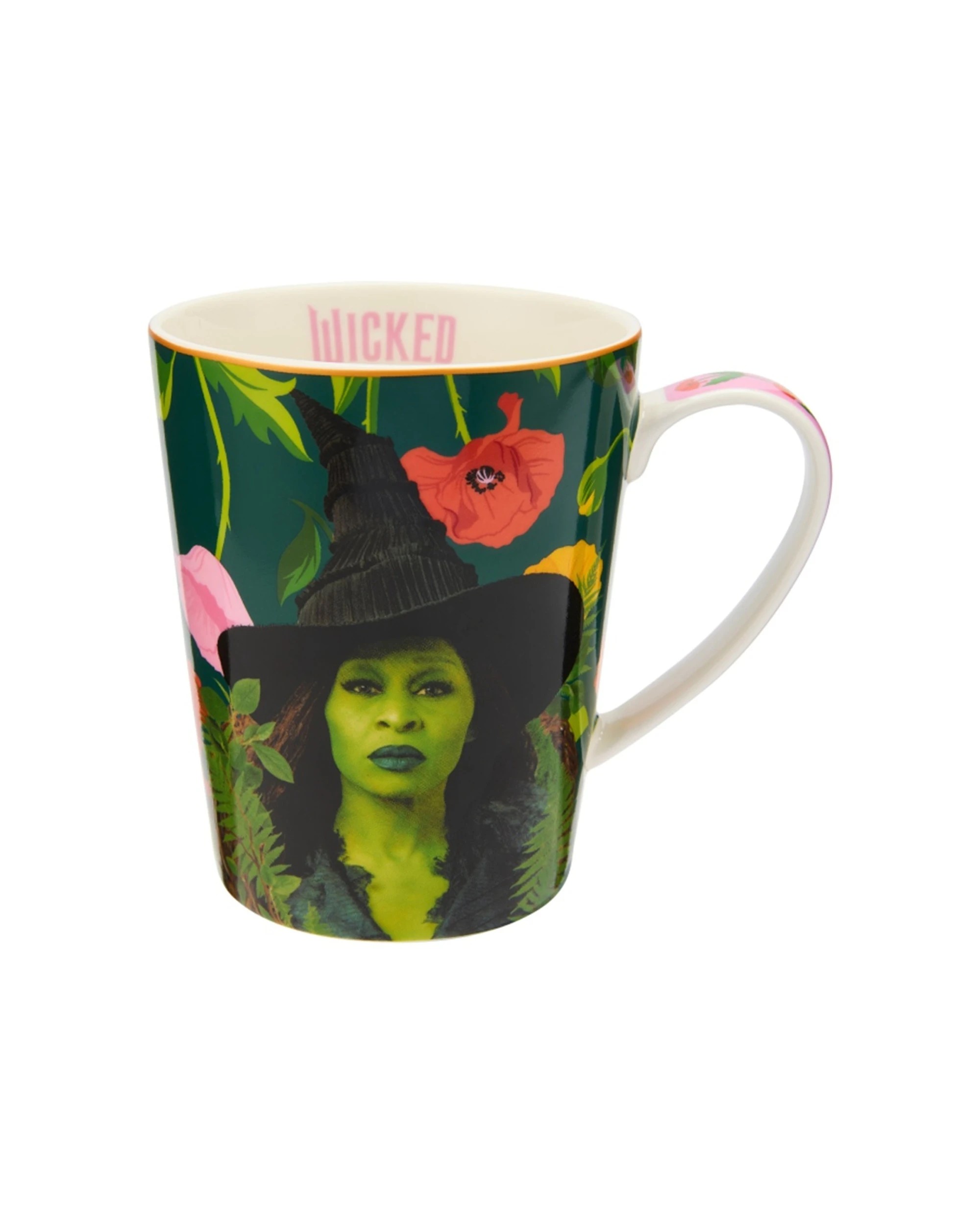 1 Maxwell And Williams Wicked Themed Conical Drinking Mug Elphaba 450ml Porcelain - Multi, 1 of 1