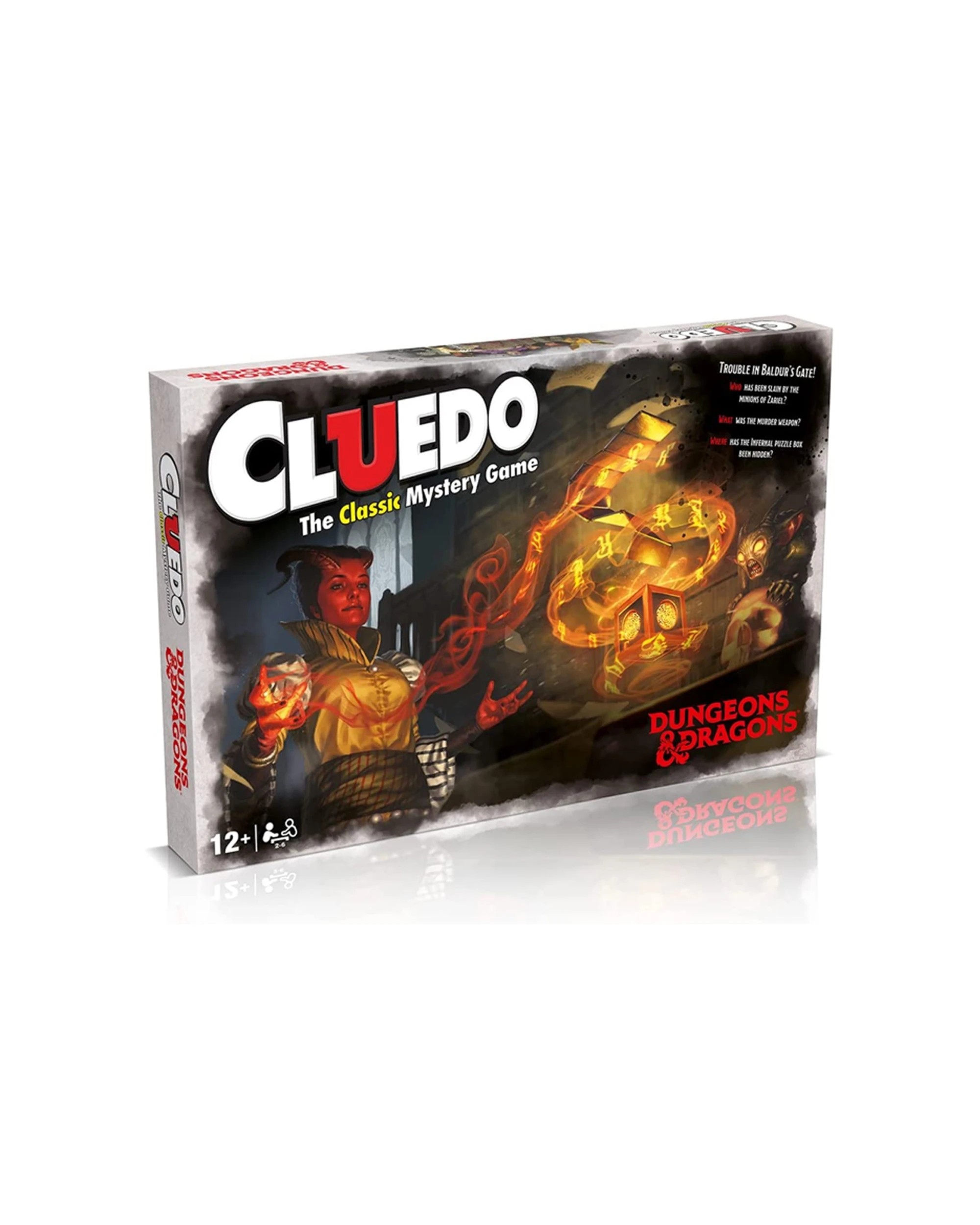 1 Cluedo Dungeons and Dragons Edition Tabletop Kids Family Board Game - Multi, 1 of 4