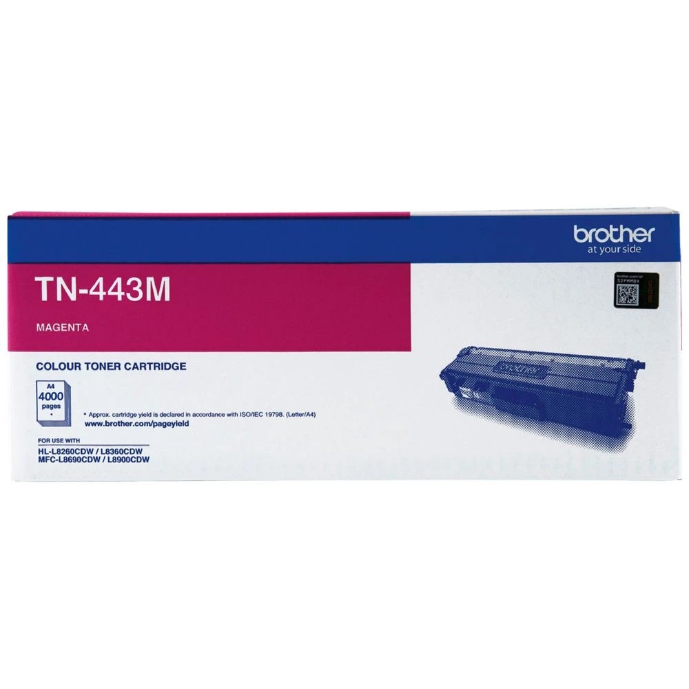 1 Brother TN 443 Toner Cartridge Magenta, 1 of 1