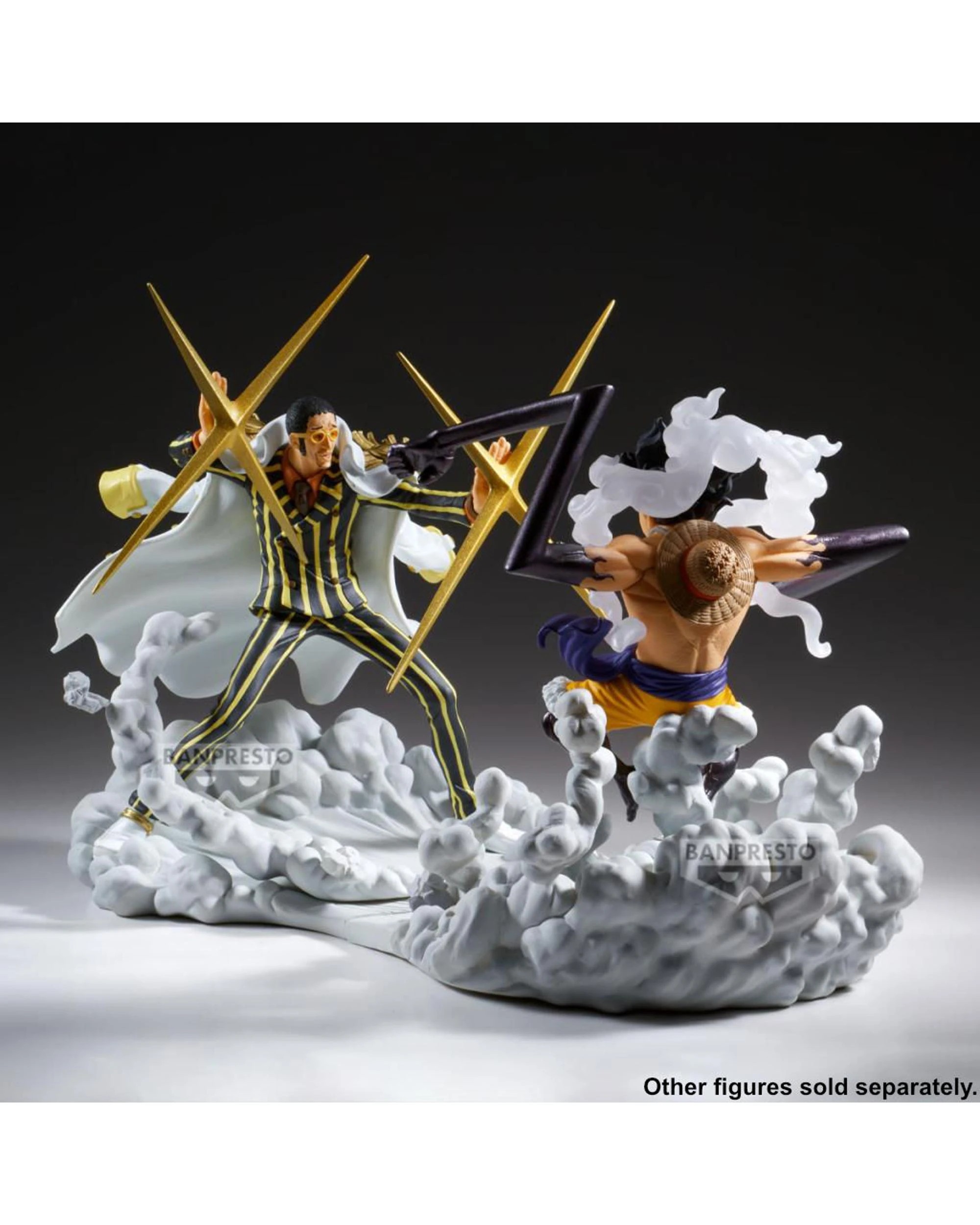 3 Banpresto Senkozekkei One Piece Borsalino Figure, 3 of 5